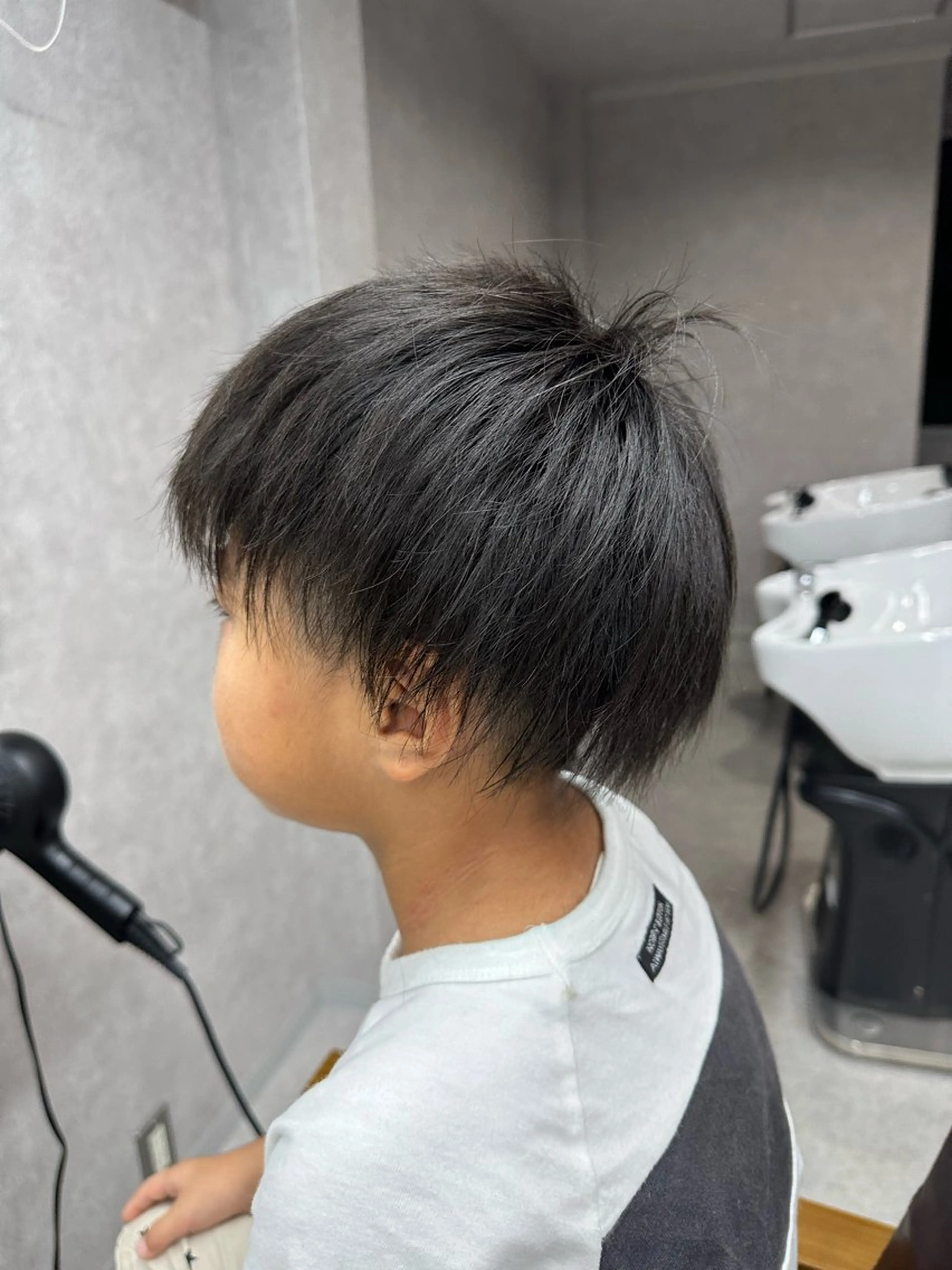 メンズ キッズ カット Lien 深井店のヘアスタイル