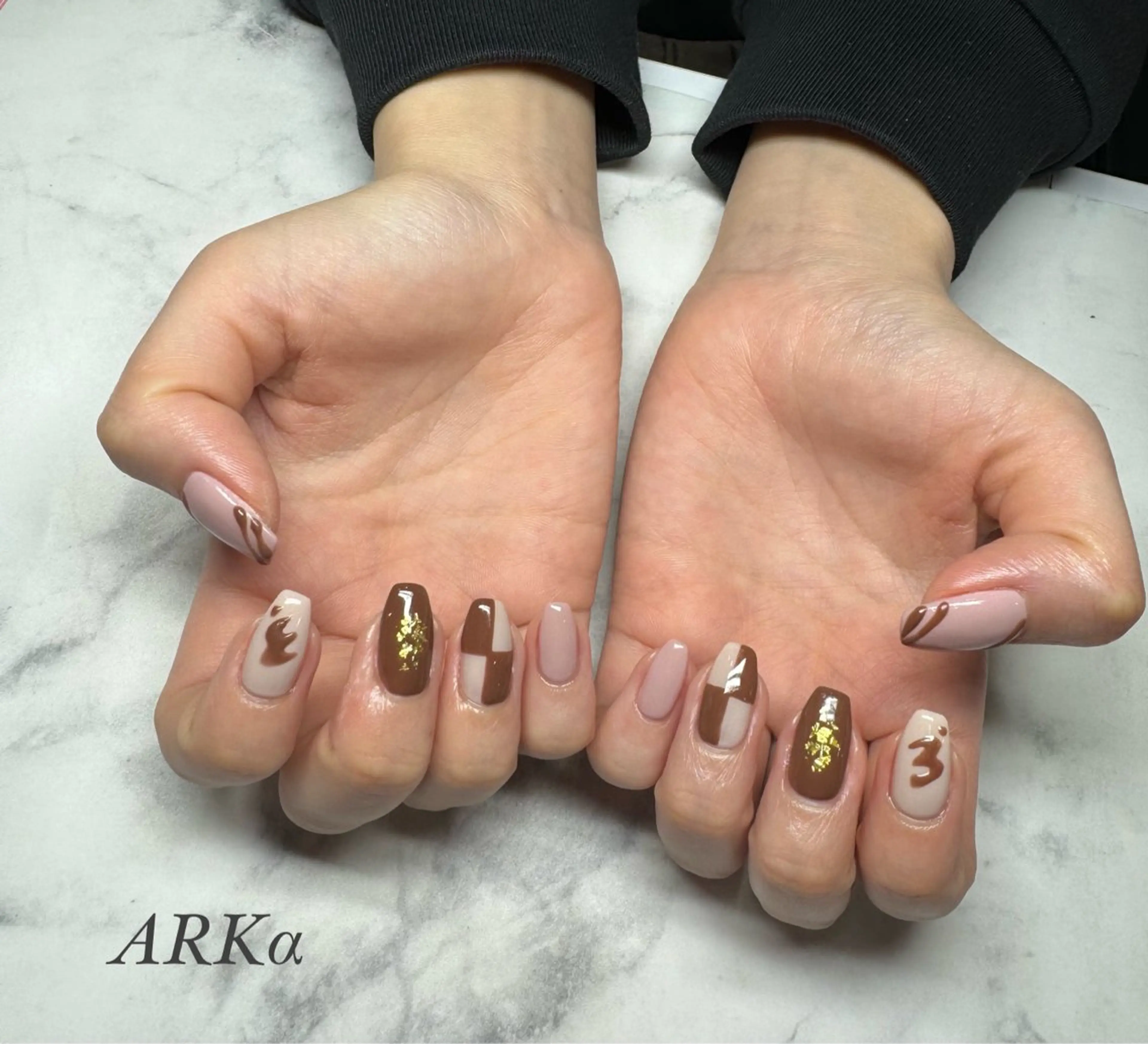 ネイル ハンドネイル Nailsalon ARKαのネイルデザイン