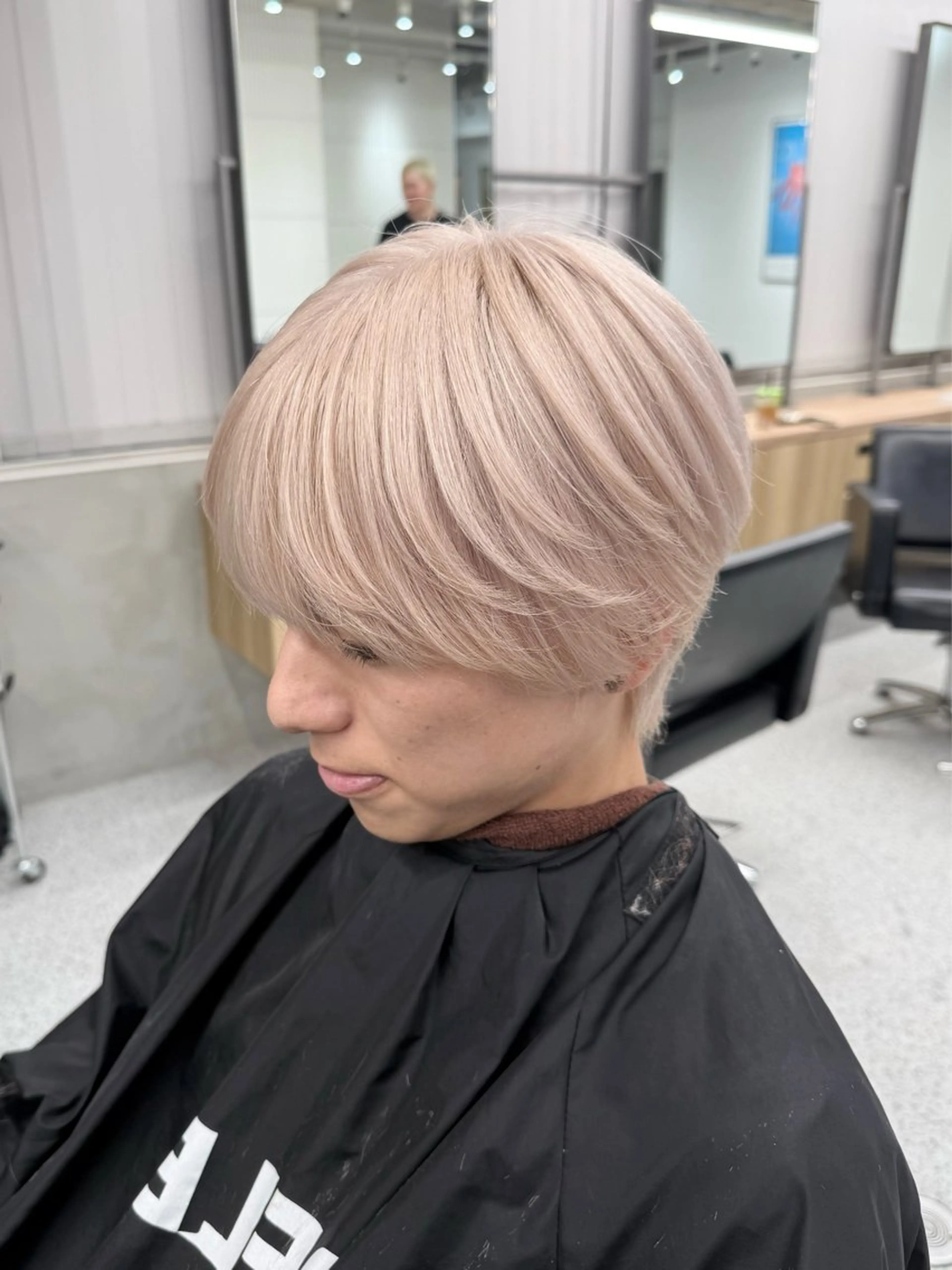 メンズ 💍透明感 💖艶ミルクティーのヘアスタイル