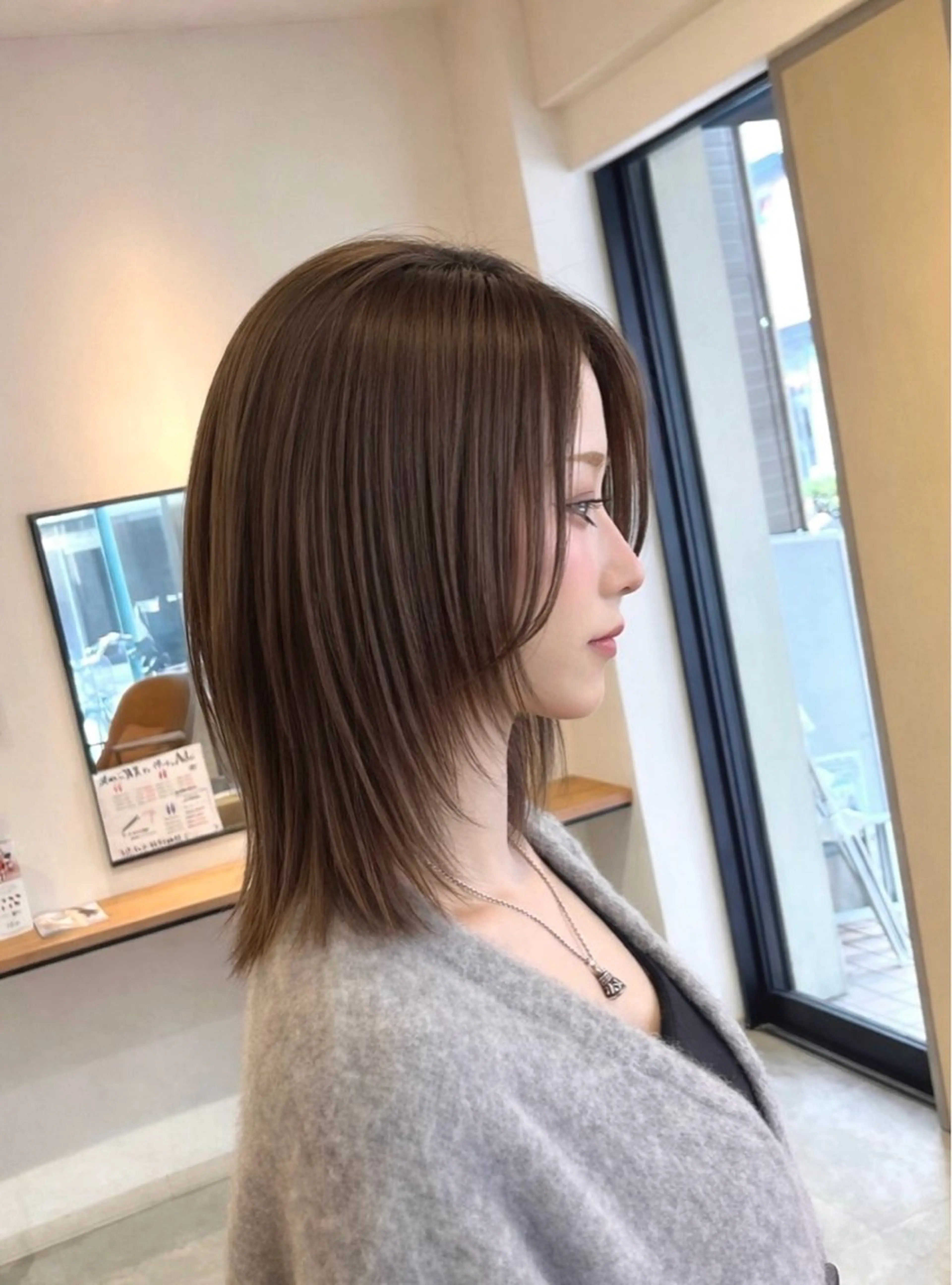 ミディアム カラー カット ヘアカラー Manami / Locoのヘアスタイル