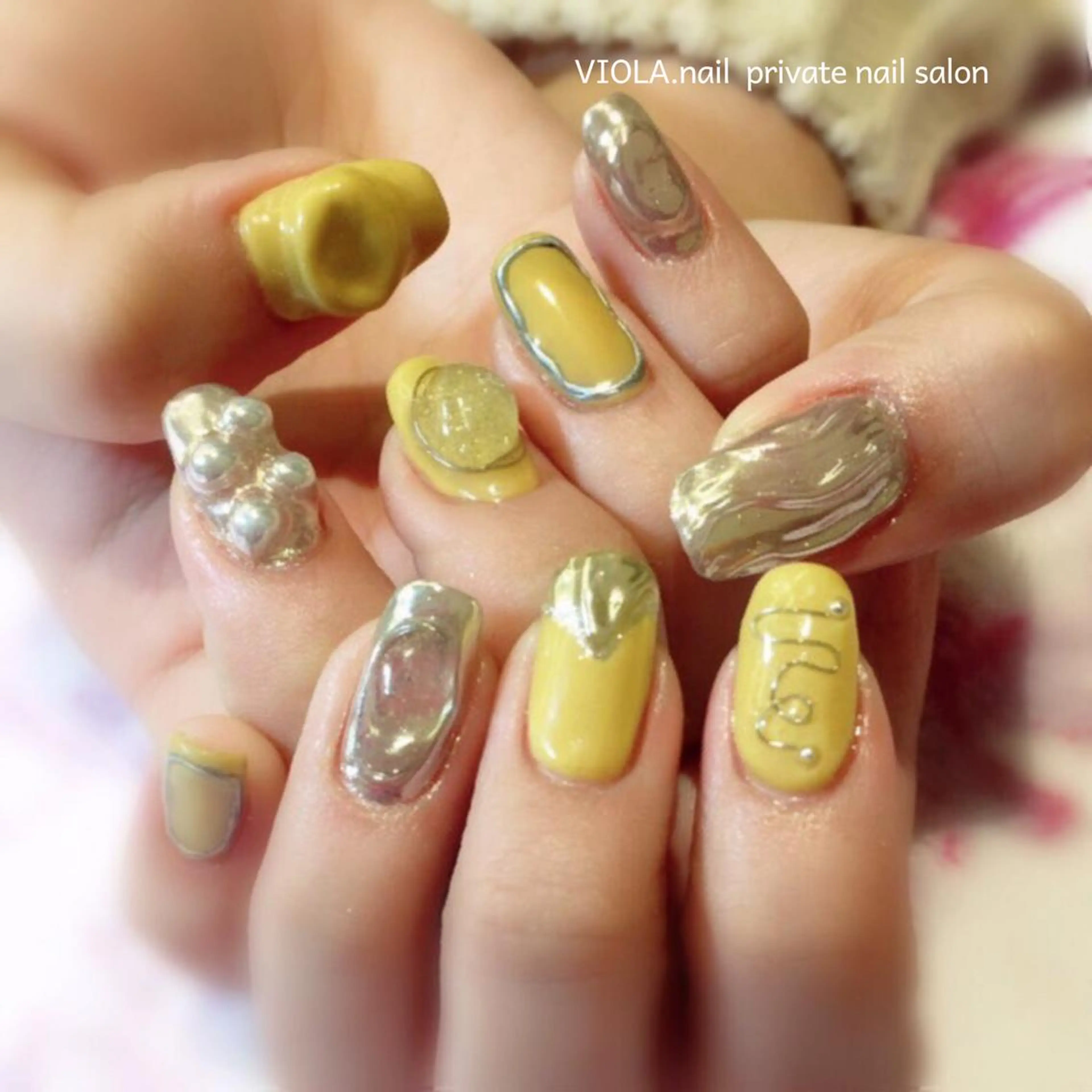 ネイル ハンドネイル VIOLA .nailのネイルデザイン