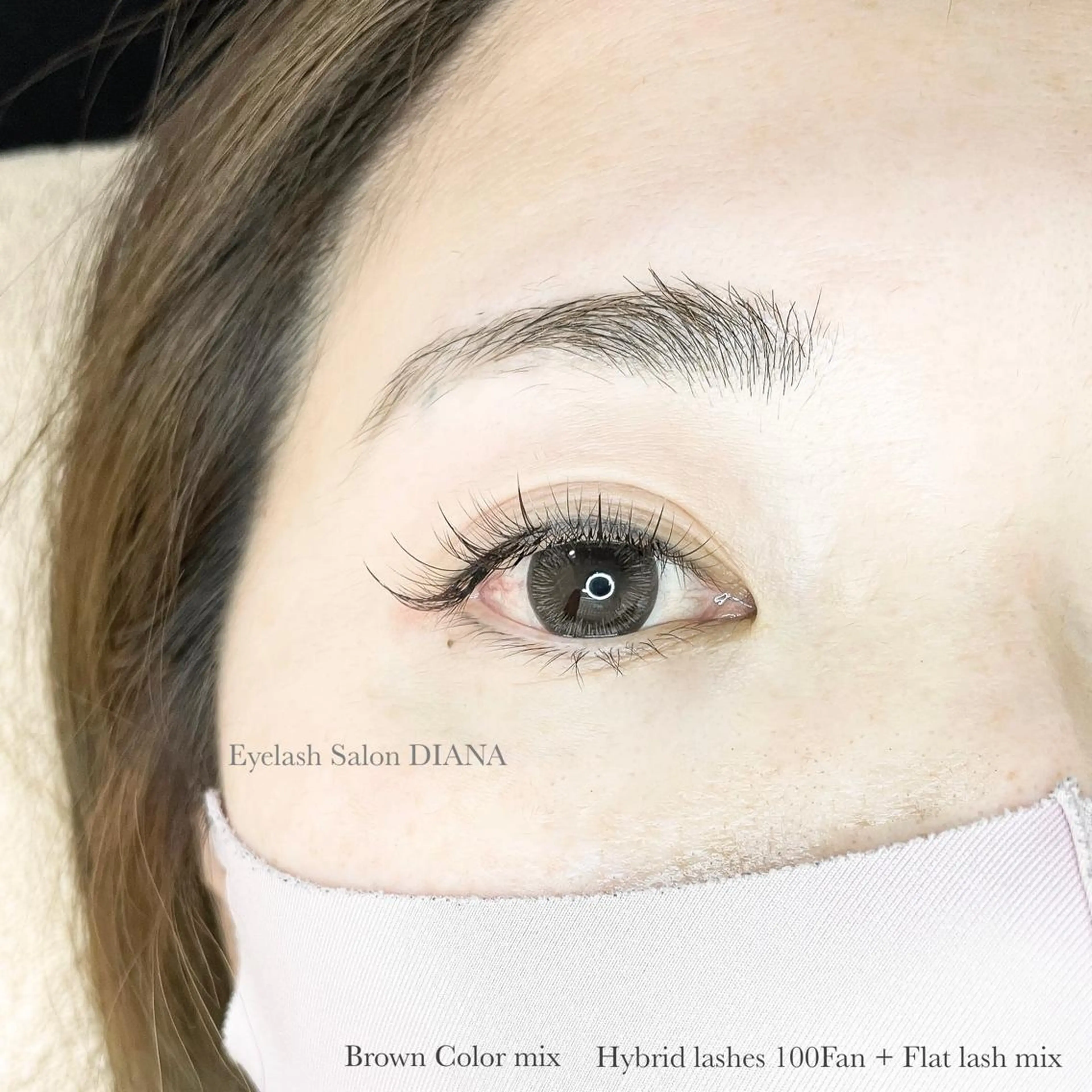 マツエク・マツパ フラットラッシュ ワンホンマツエク マツエク DIANA ·͜· Hamadaのマツエク・マツパデザイン