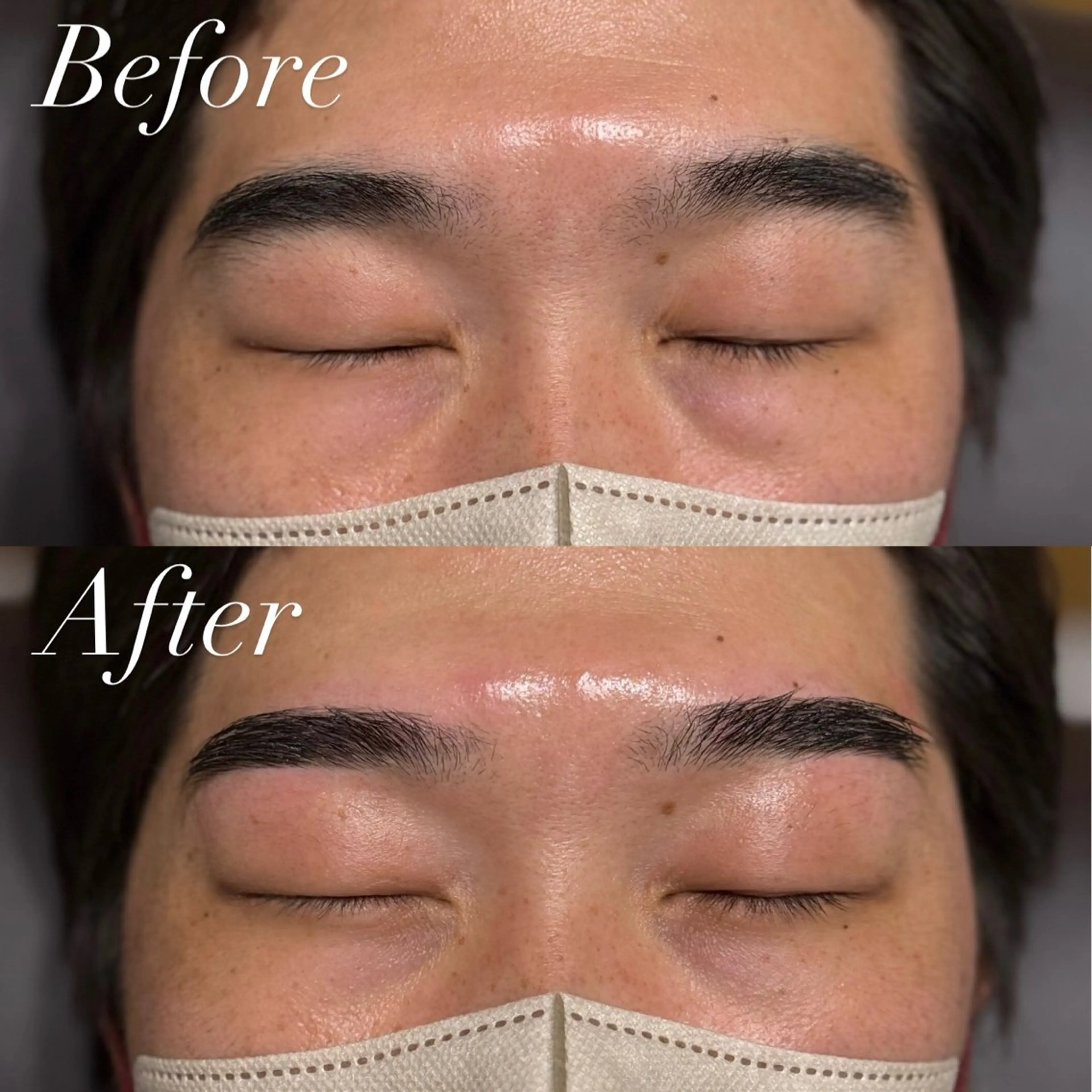 メンズ アイブロウ ワックス脱毛 眉カット その他(アイブロウ) HARUE/🅿️/ 完全貸切/垢抜けの眉毛・アイブロウイメージ