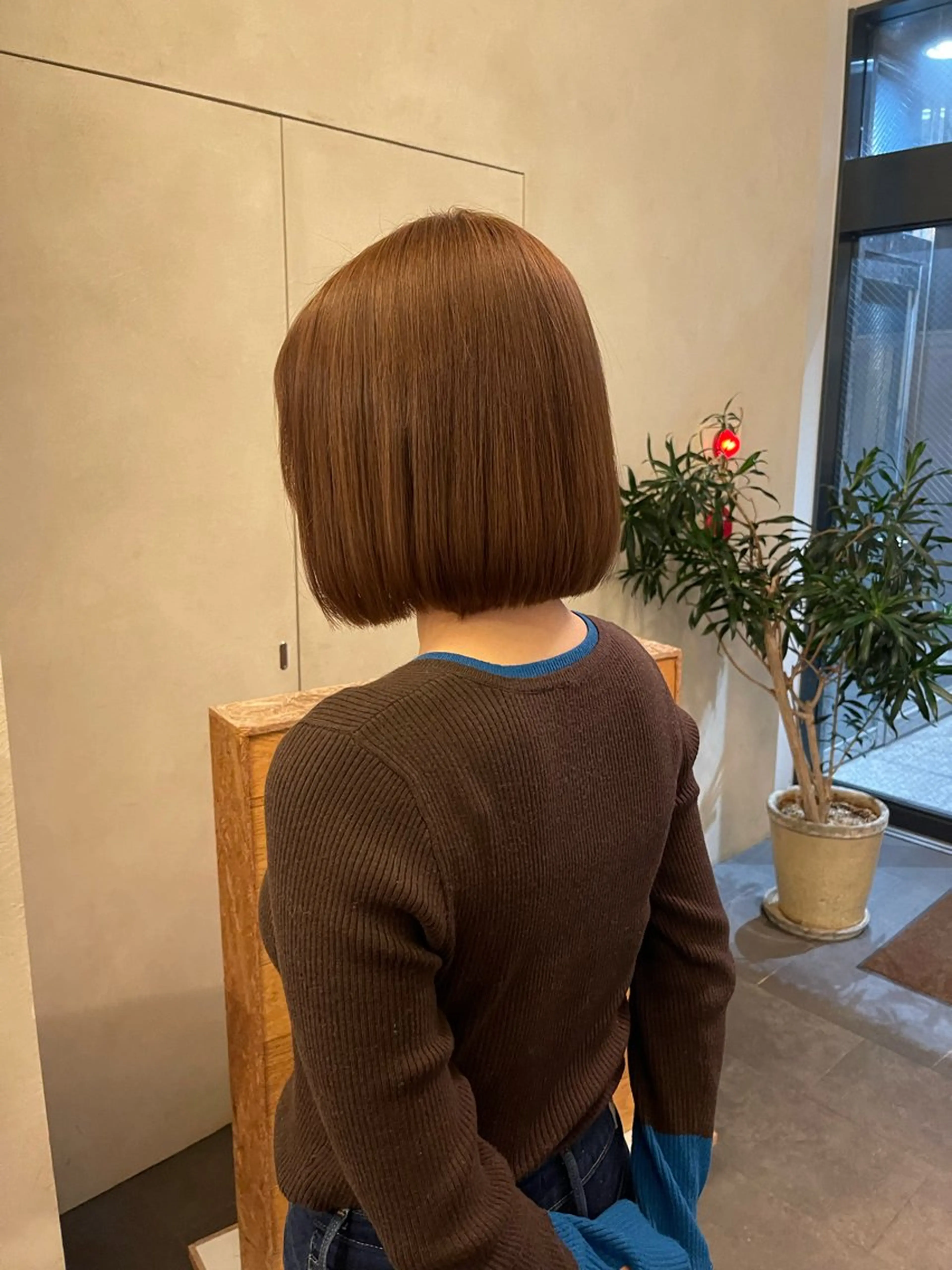 ミディアム ハイトーンカラー otowa🎀ིྀのヘアスタイル