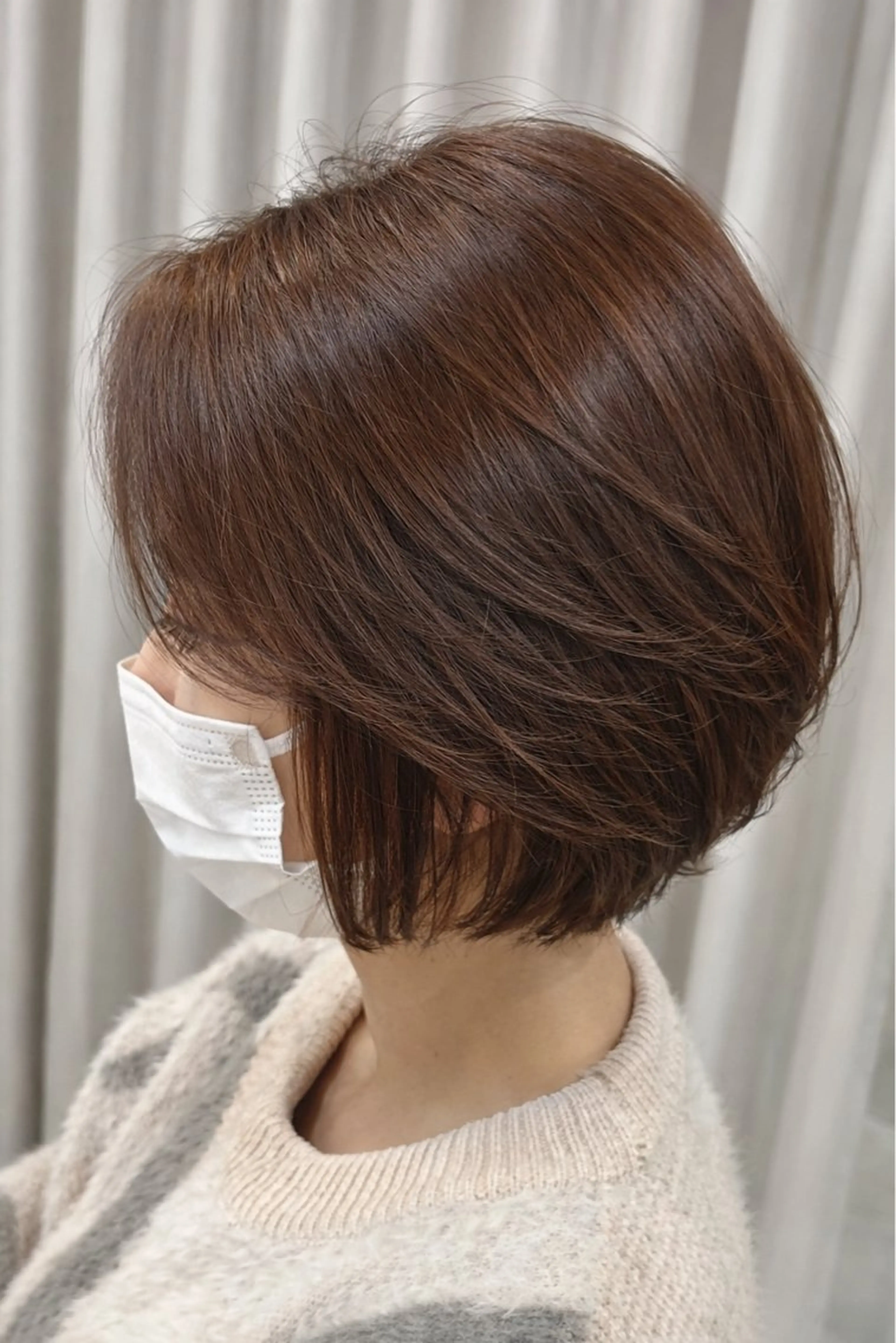 ショート ボブ 千明 大輝のヘアスタイル