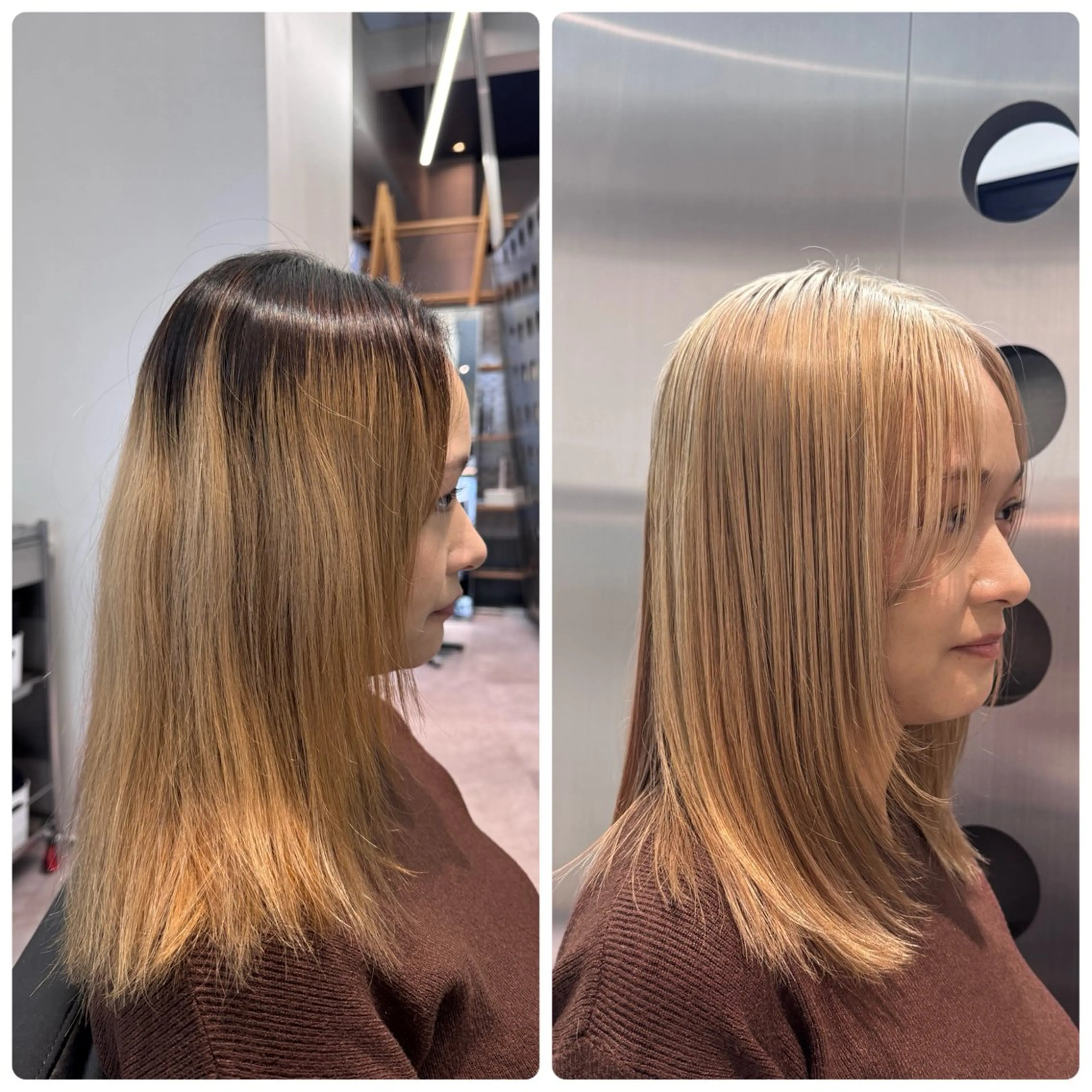 カラー ブリーチ ヘアカラー 北村 岳久翔のヘアスタイル