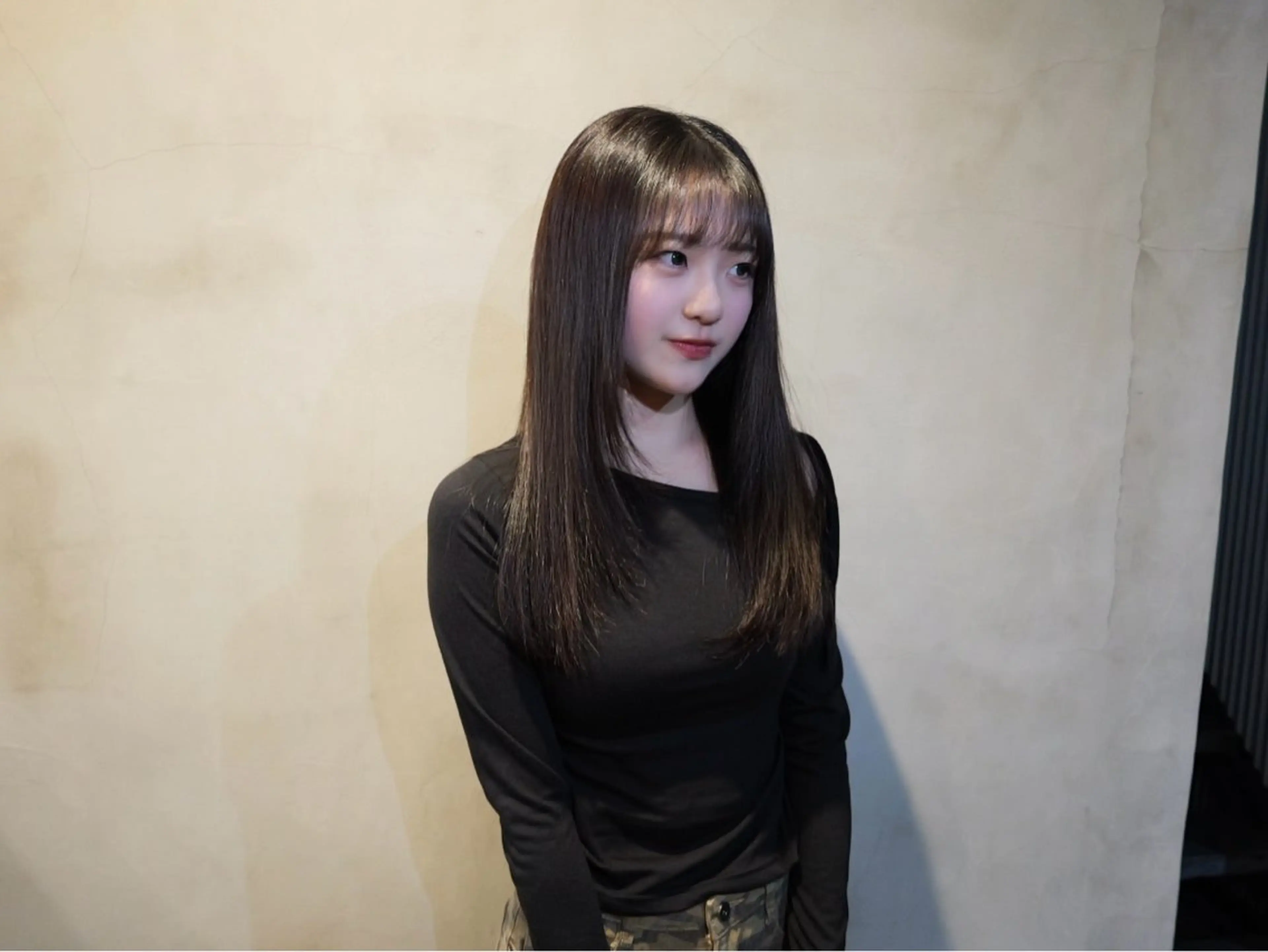 セミロング カットモデル募集中 大原龍のヘアスタイル