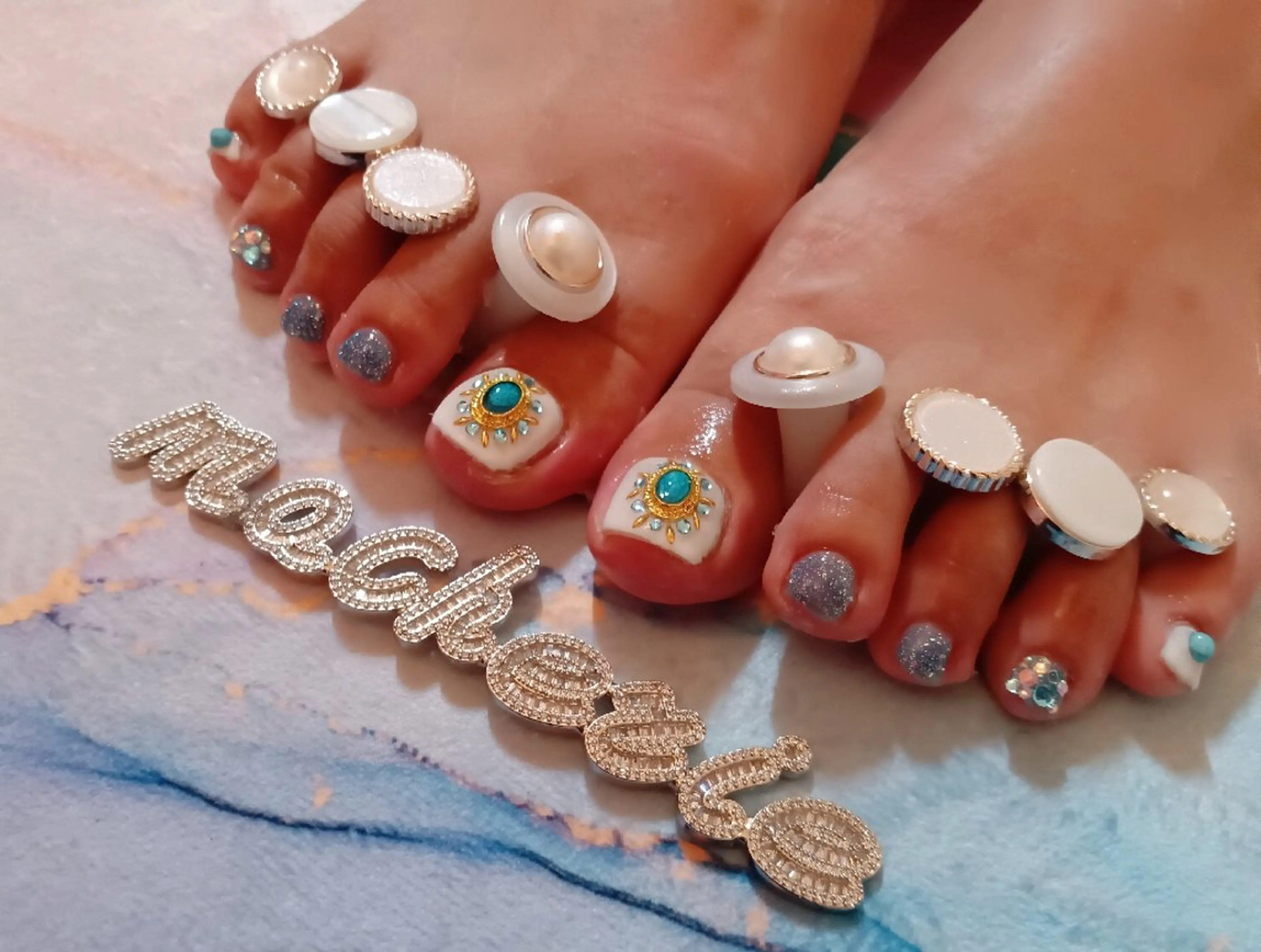 ネイル フットネイル フットネイル Nail Salon macherieのネイルデザイン