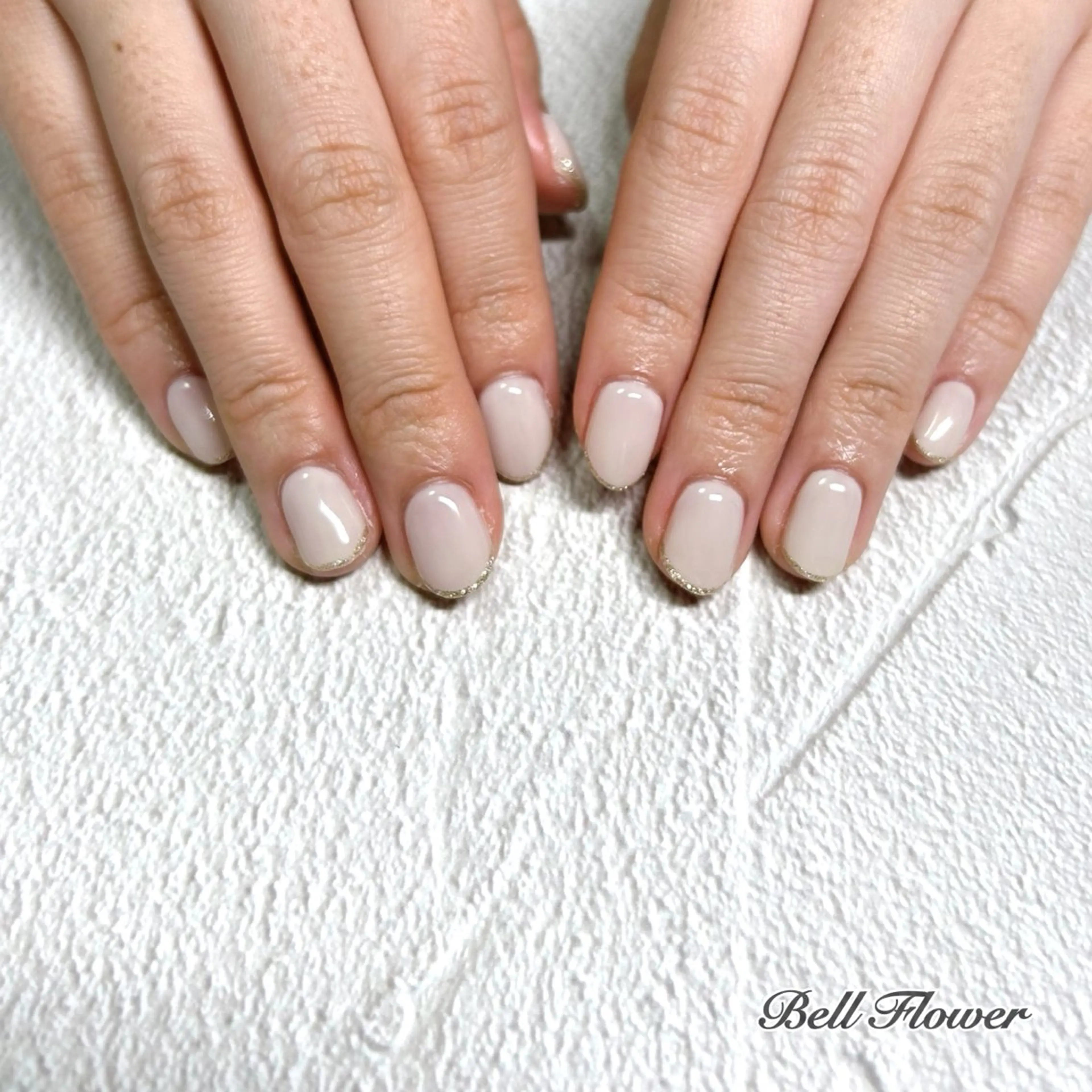 ネイル ハンドネイル Bell Flowerのネイルデザイン