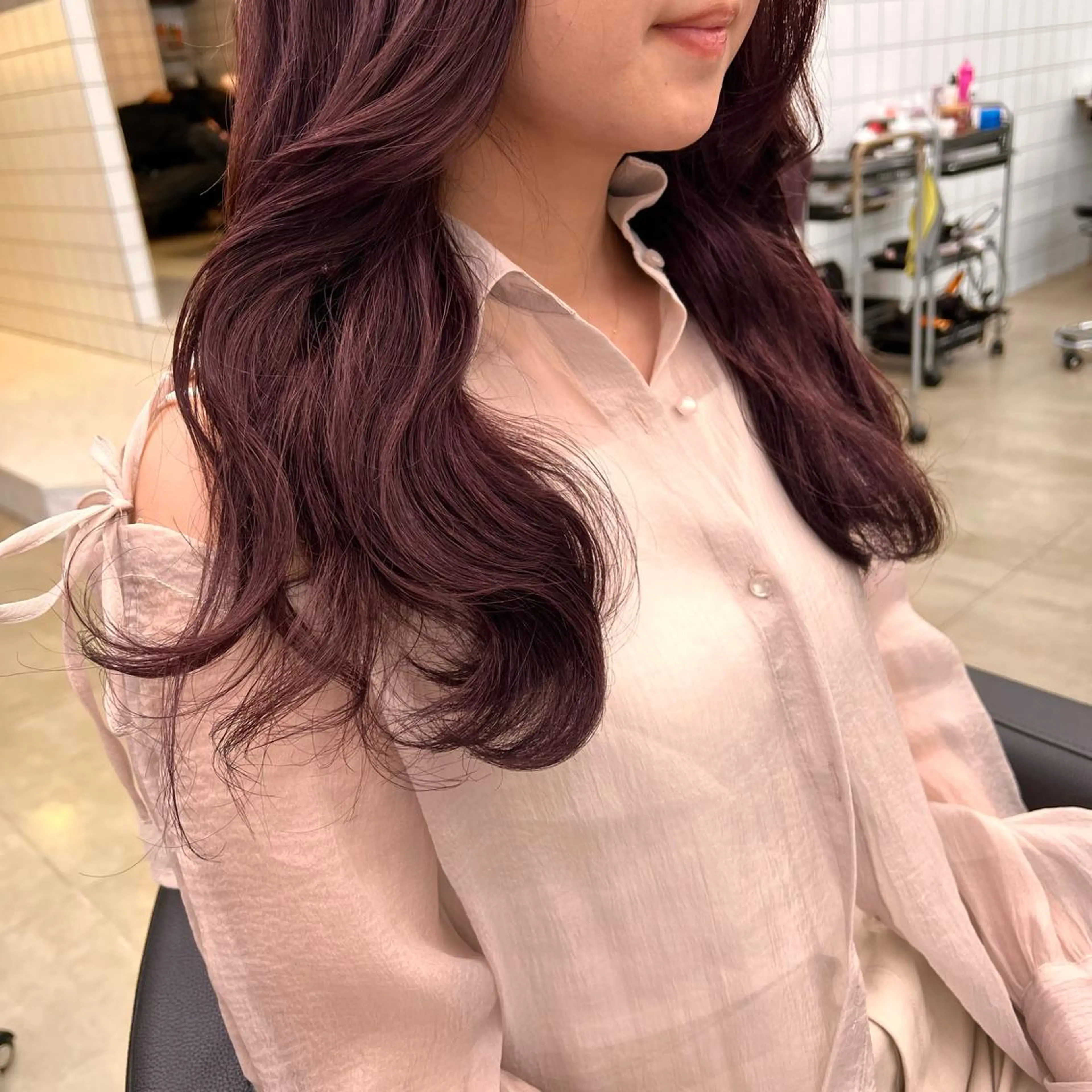 ロング 💖札幌カラー 指名No.1💖玲奈のヘアスタイル