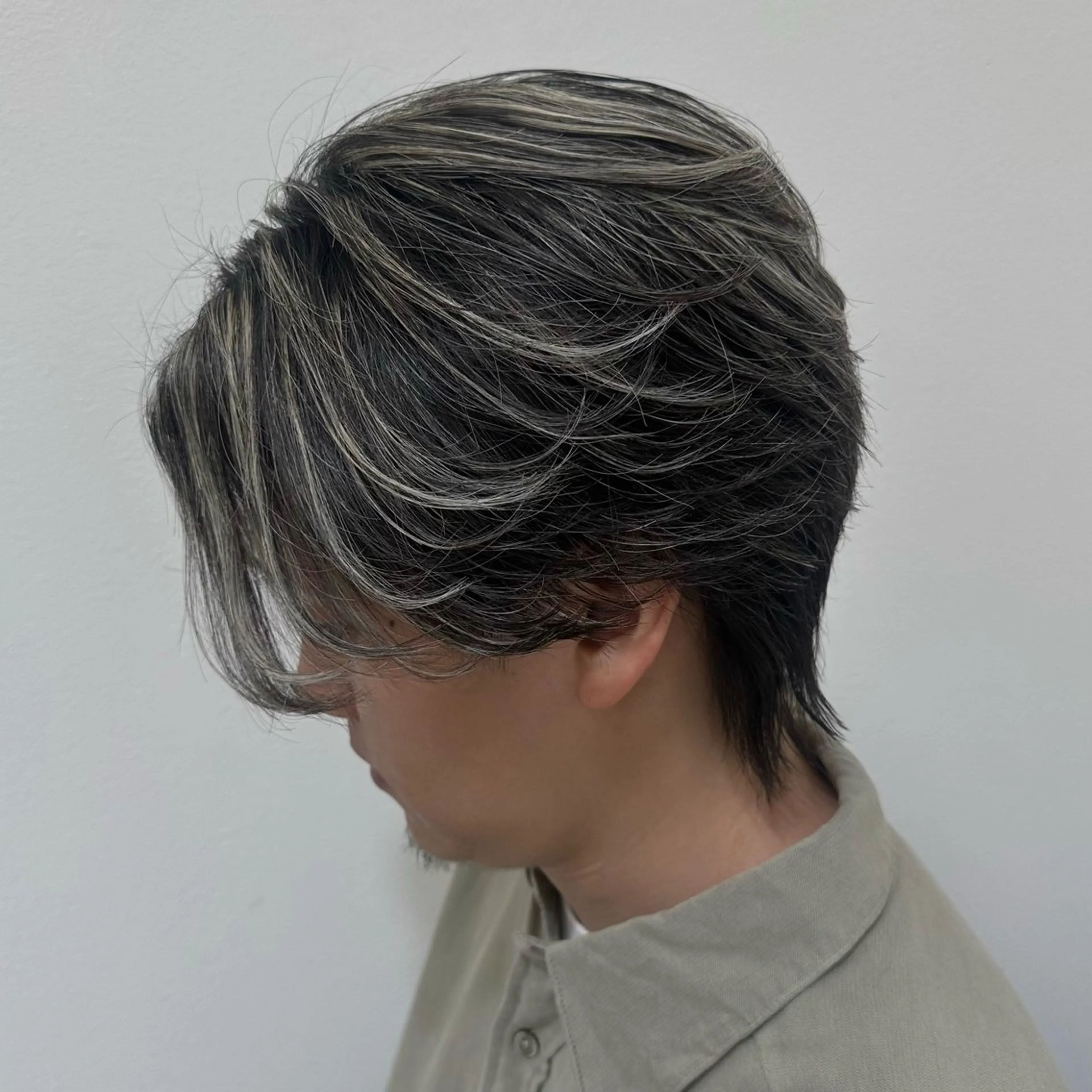 ショート カラー メンズ カット ヘアカラー メンズ/心斎橋/ Momoka💎🫧のヘアスタイル