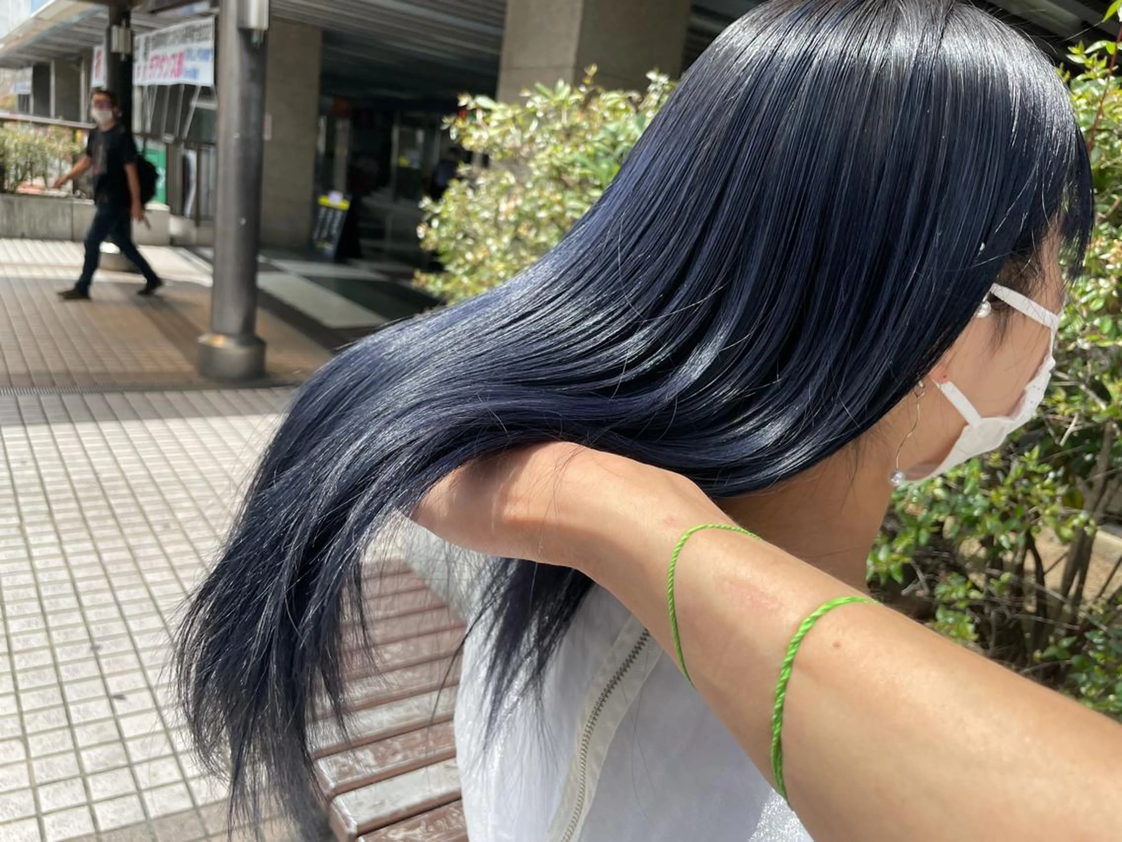 セミロング カラー カラー特化型美容師 保住のヘアスタイル
