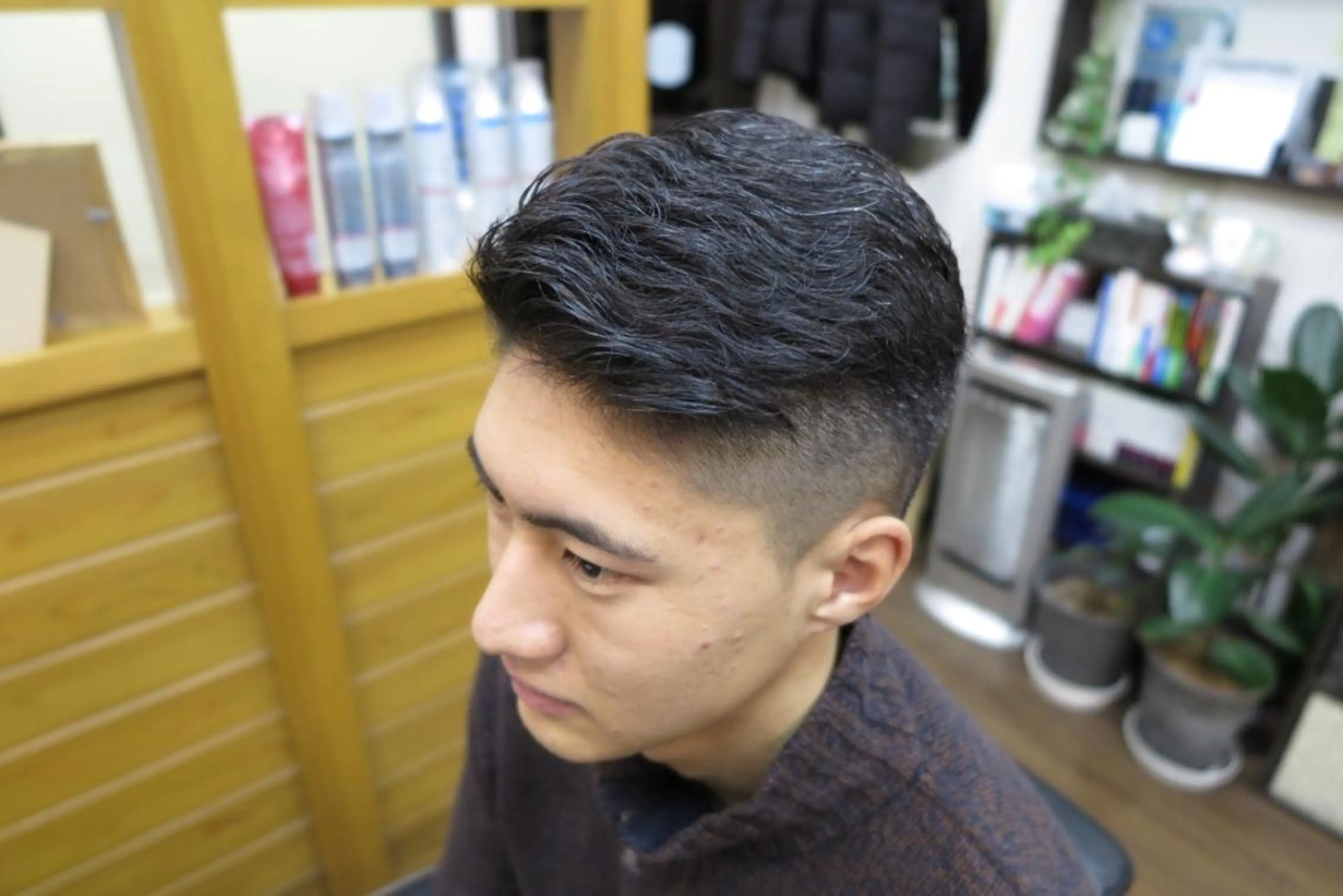 ショート メンズ おしゃれさろんオオキ所属・男を磨く Barber オオキのヘアスタイル