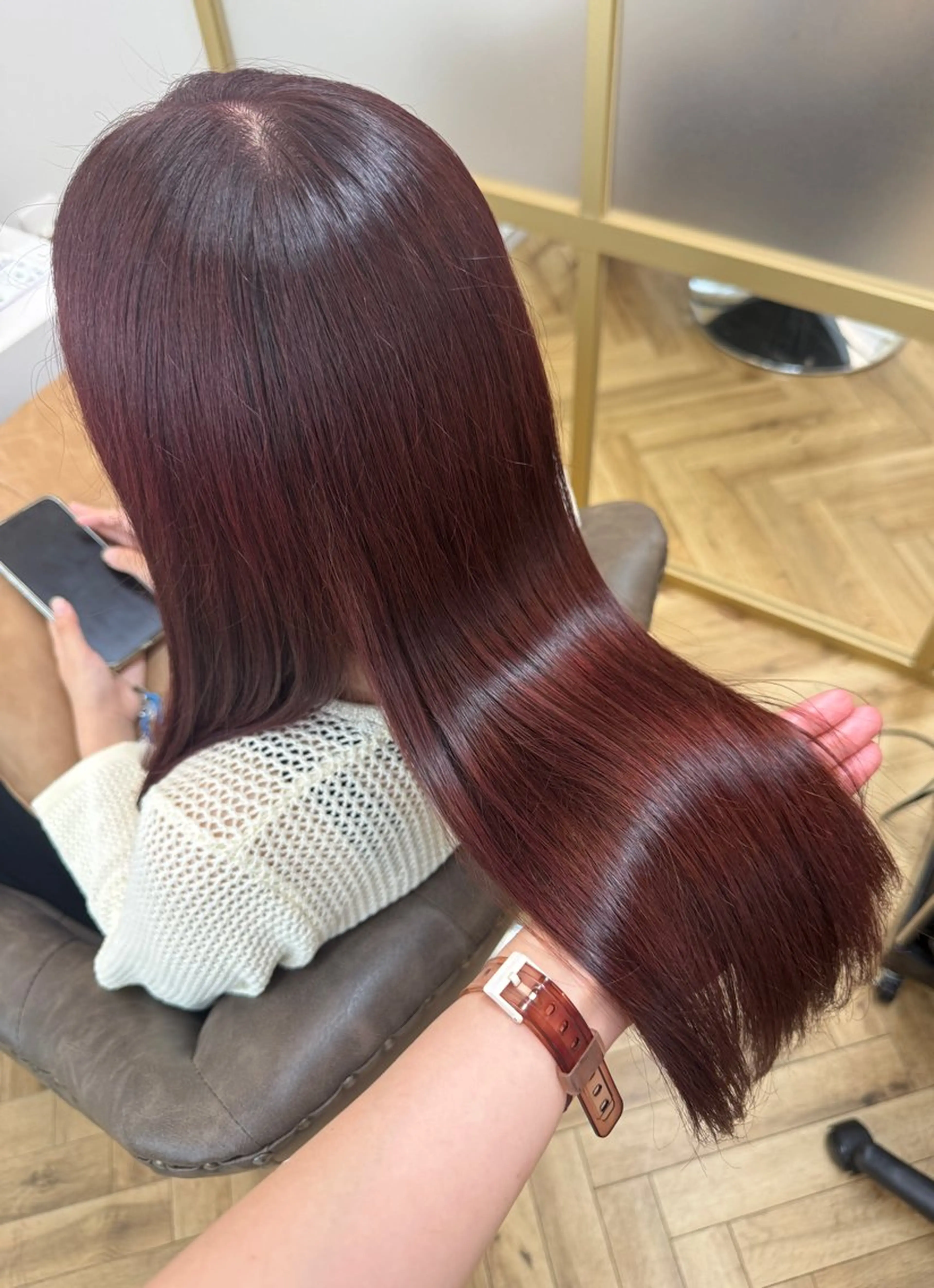 ロング カラー カット ヘアカラー トリートメント 髙橋明衣 /tocca船橋北口のヘアスタイル