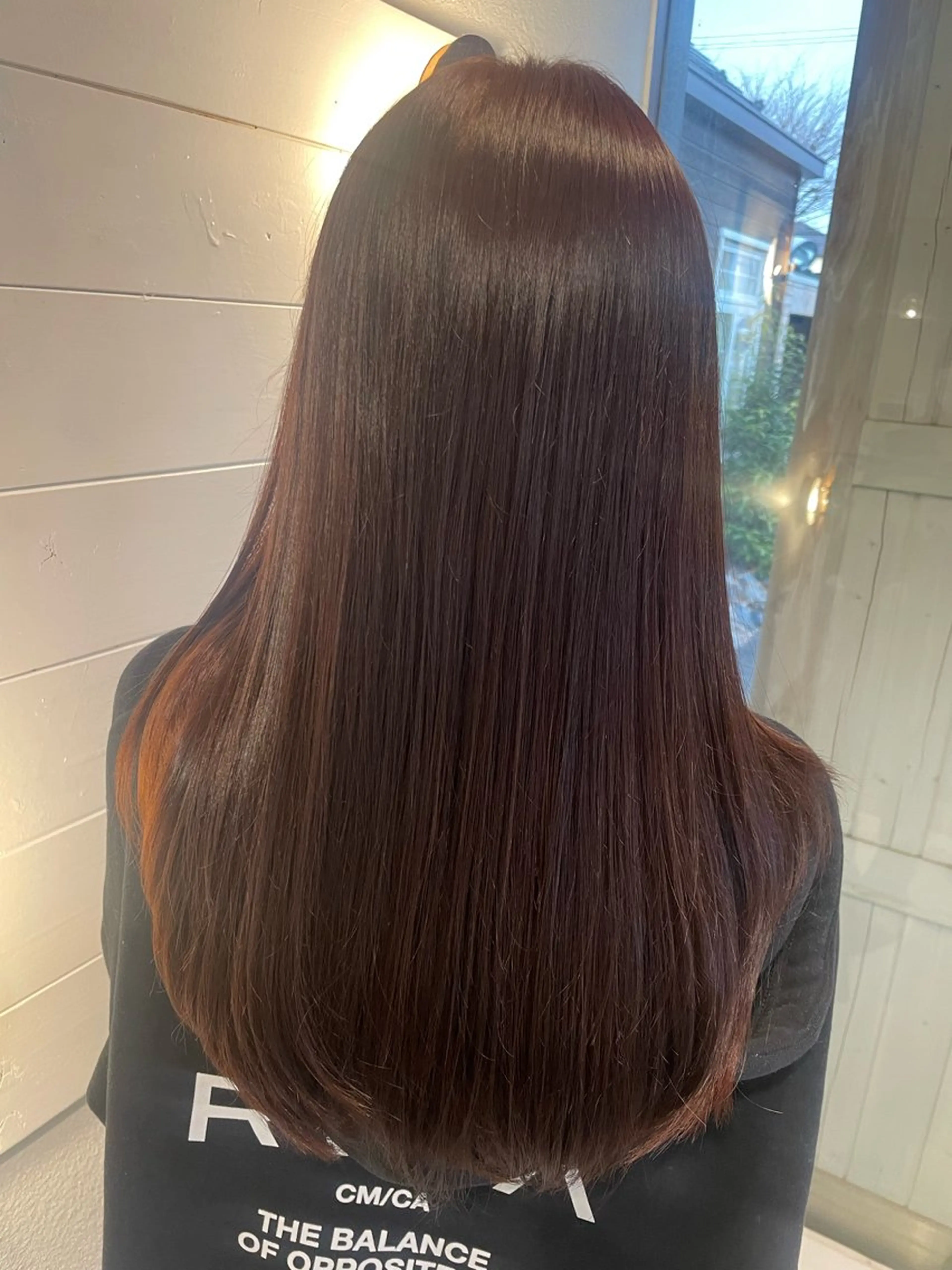 カット+水素カラー+marbb+艶髪シルクトリートメントの写真