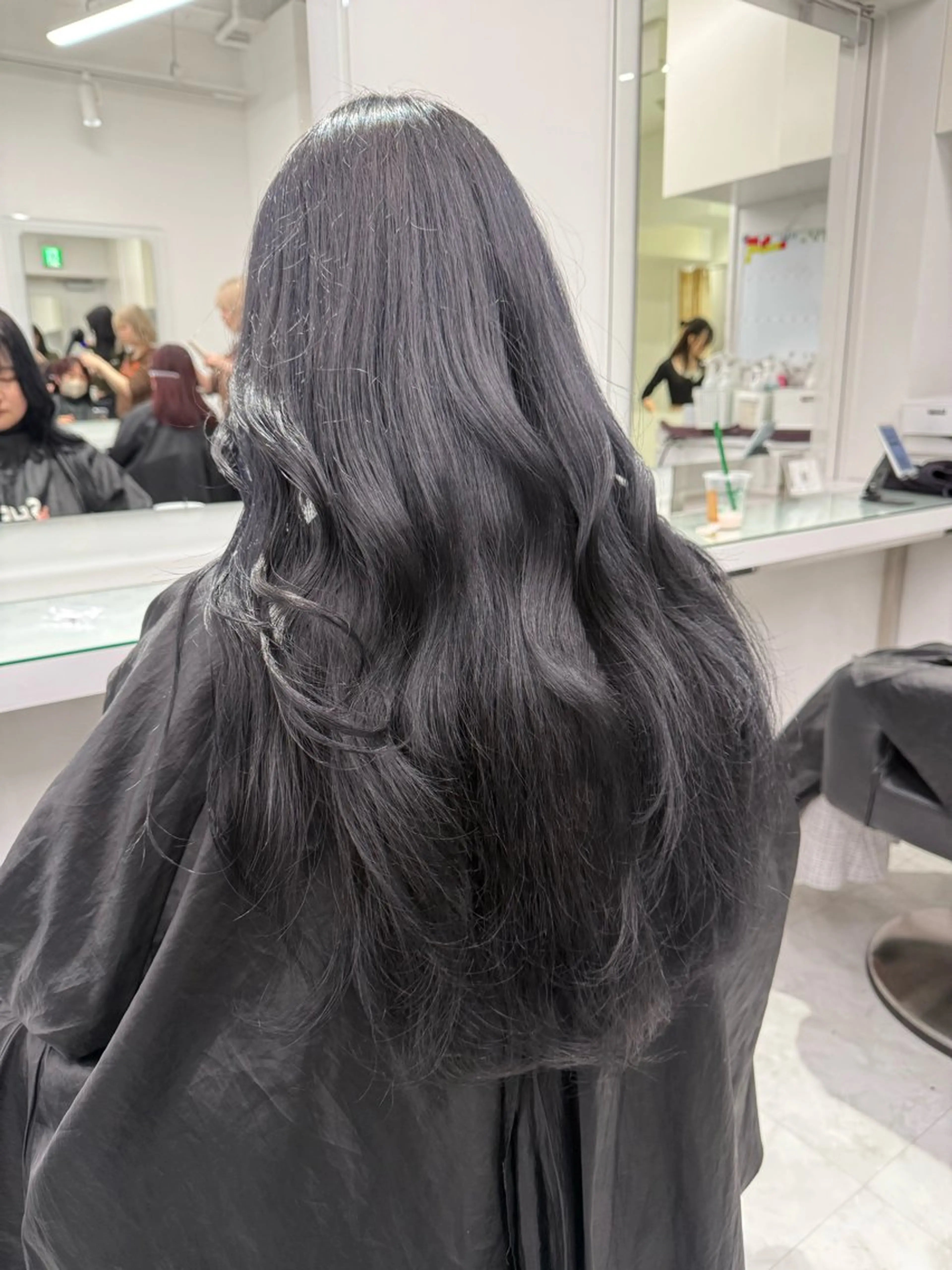 カラー カット ヘアカラー トリートメント ヘッドスパ ヘアセット ブリーチなし透明感 💗RYOTAのヘアスタイル