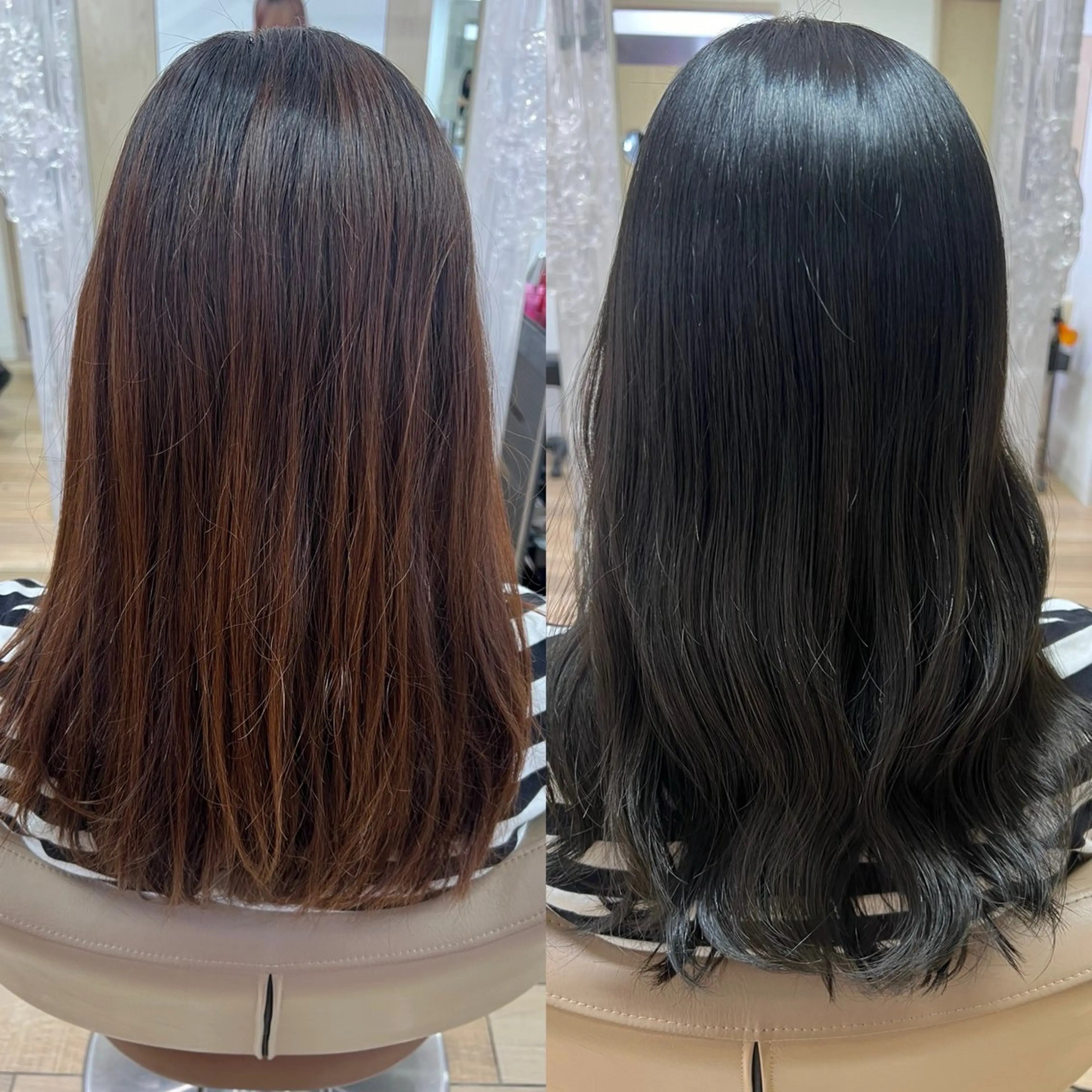 セミロング カラー 高橋 香奈のヘアスタイル