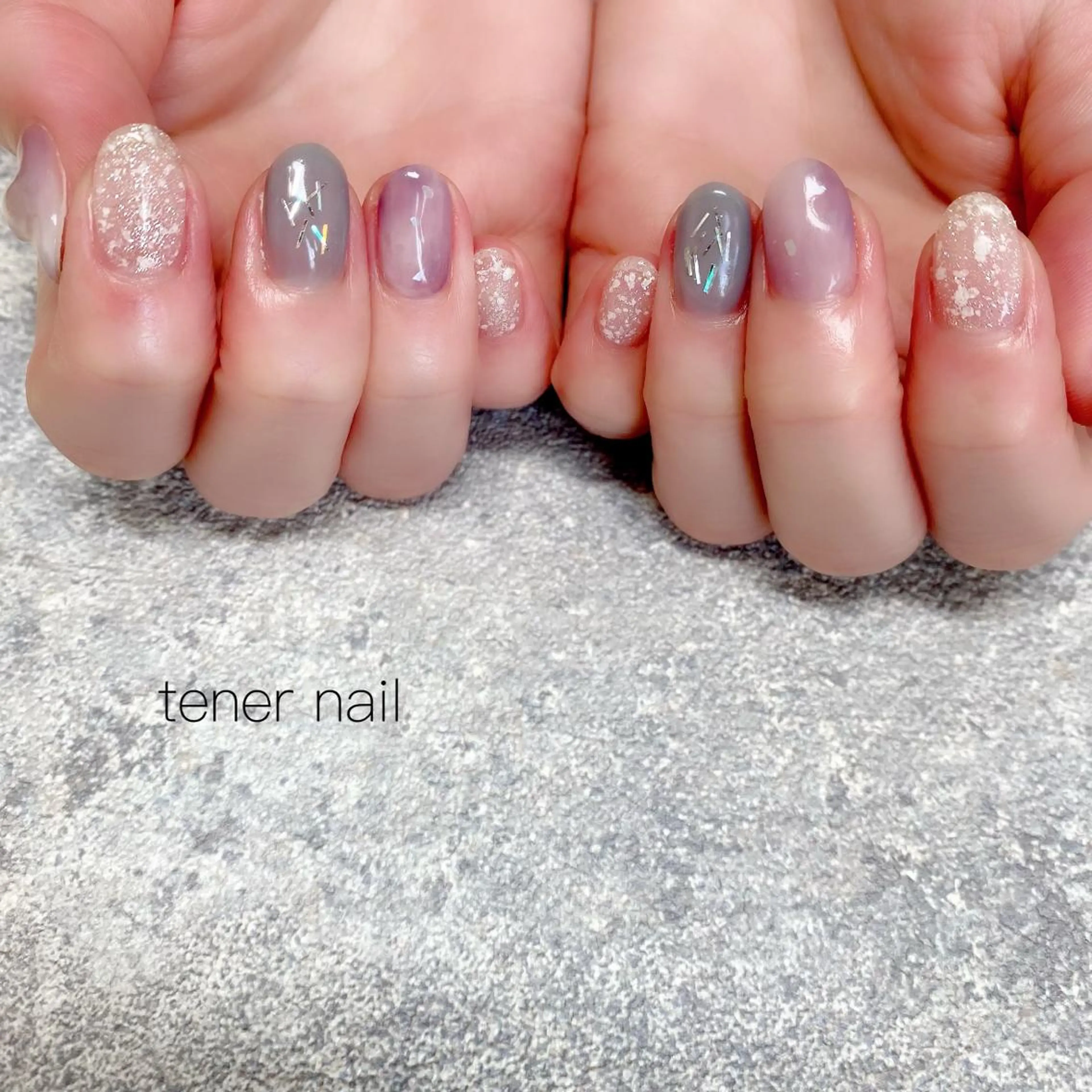 ネイル ニュアンスネイル テネルネイル tener nailのネイルデザイン