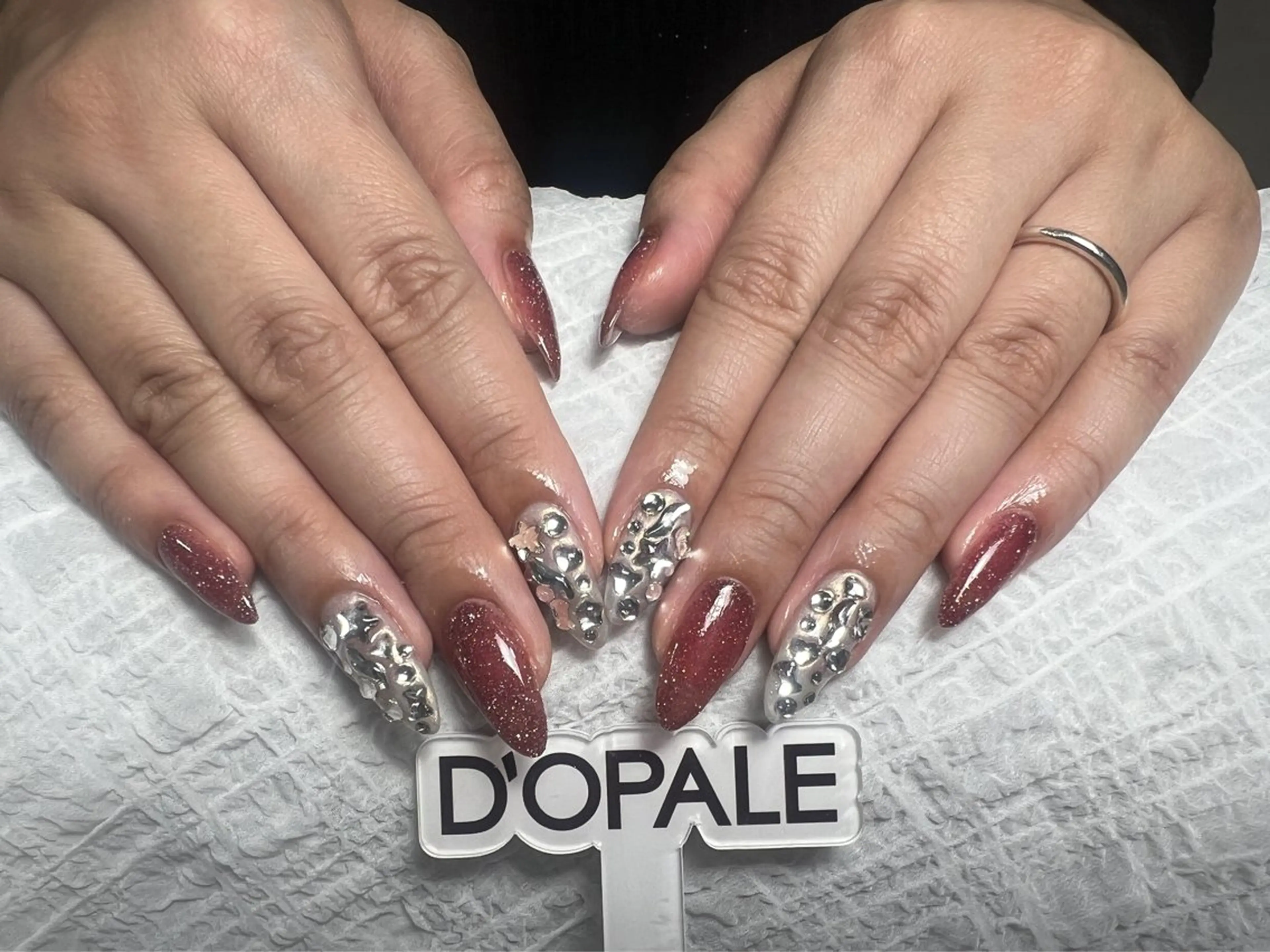 ネイル ハンドネイル 長さ出し専門店 上野kkのネイルデザイン