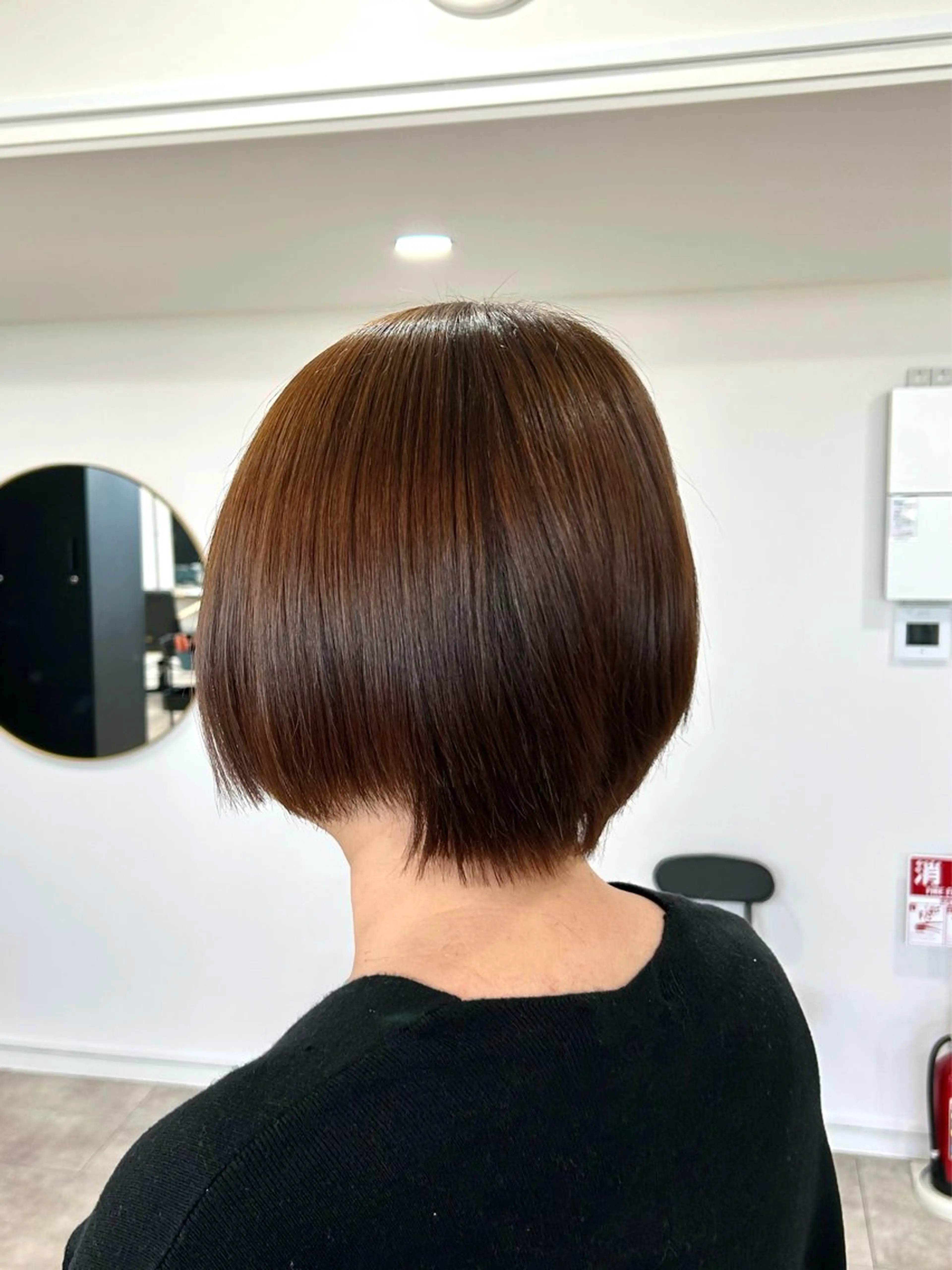 ショート パーマ ショートヘア カット 縮毛矯正 トリートメント elpis 長嶋零のヘアスタイル