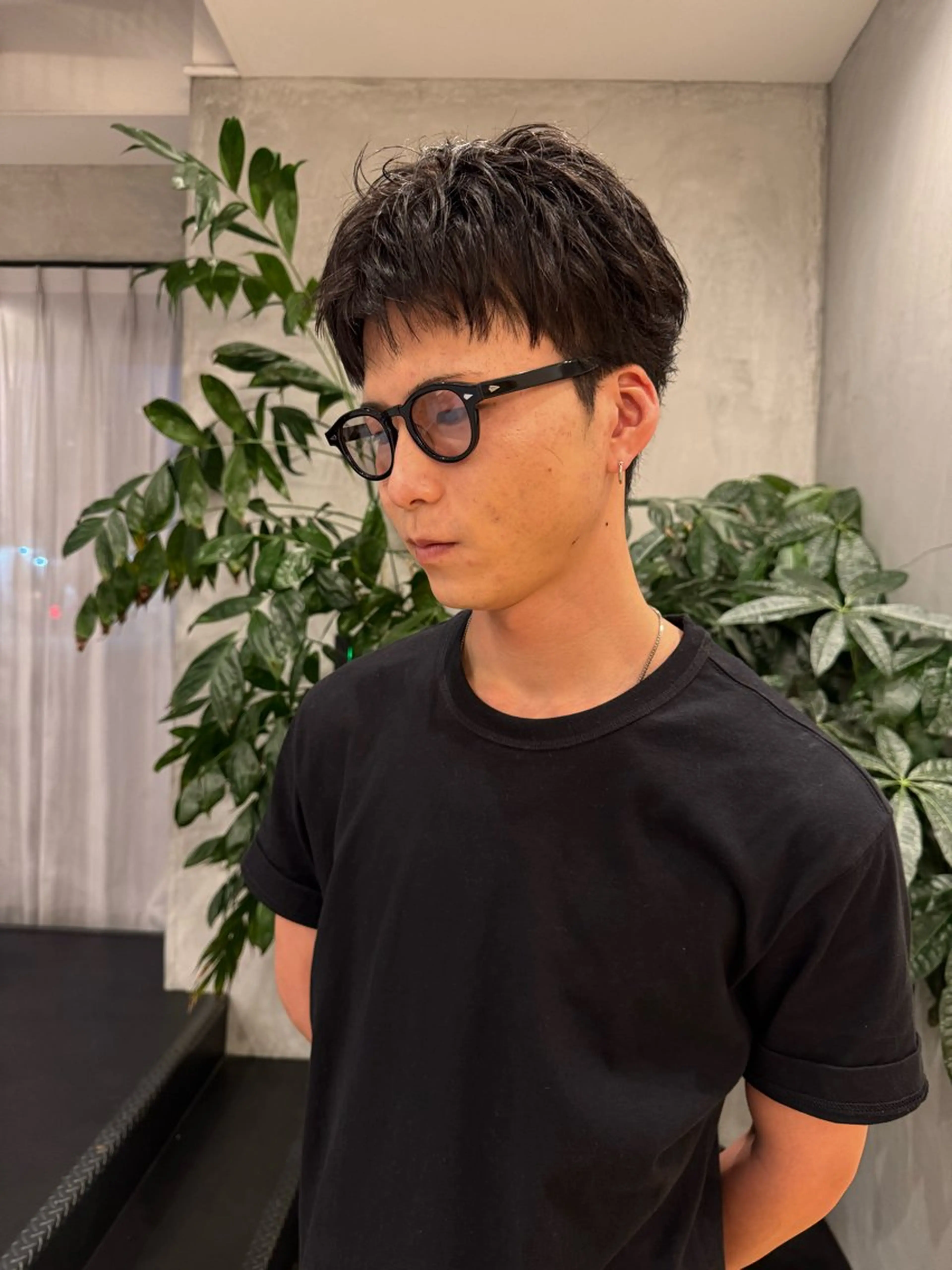 ショート パーマ メンズ カット パーマ メンズパーマ/長岡 坂口祥貴/店長のヘアスタイル