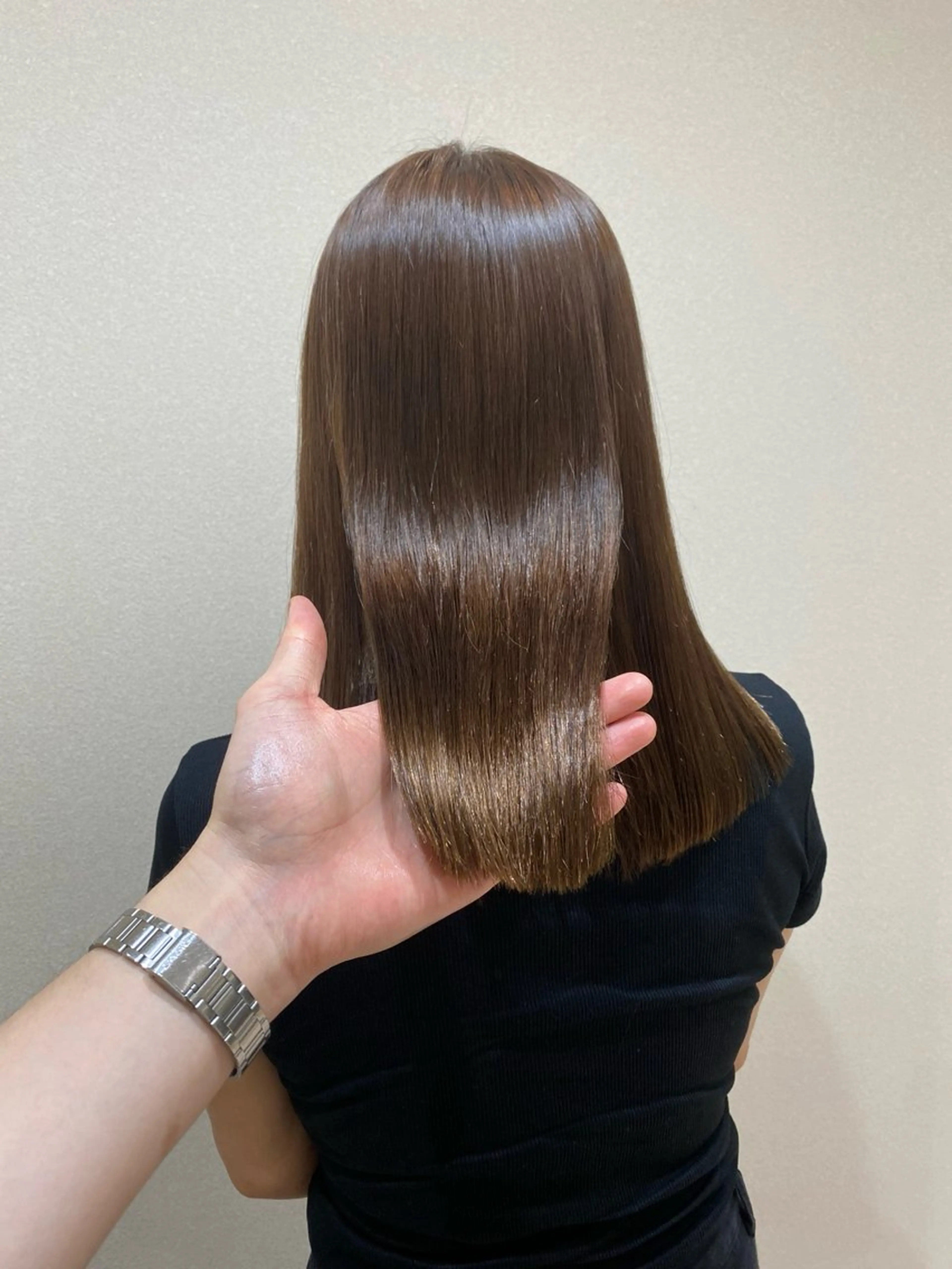 セミロング 🌿縮毛矯正/ 髪質改善🌿コバヤシのヘアスタイル