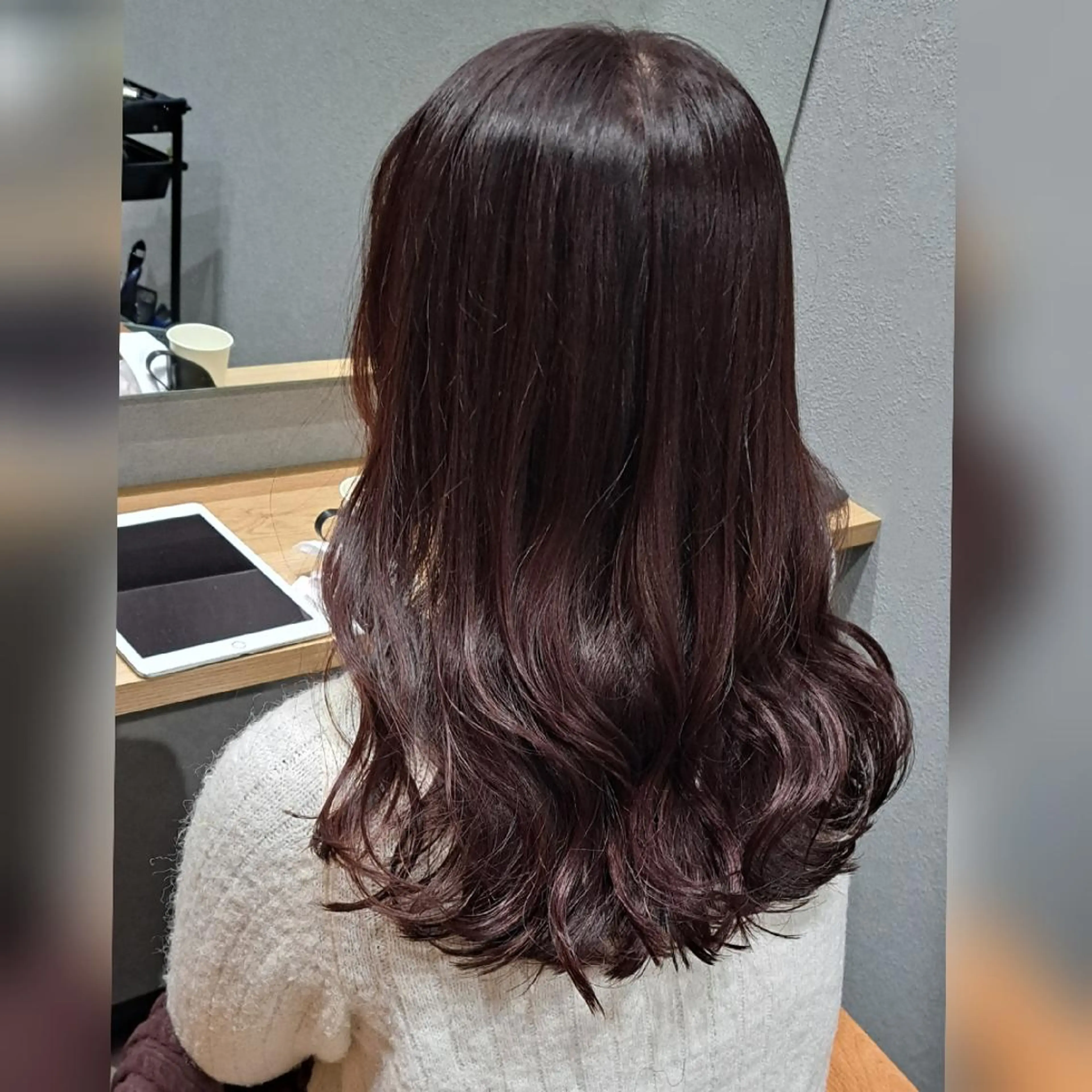 ロング カラー ヘアカラー トリートメント あかね☆ヘアアレンジ /ボブ/縮毛矯正のヘアスタイル