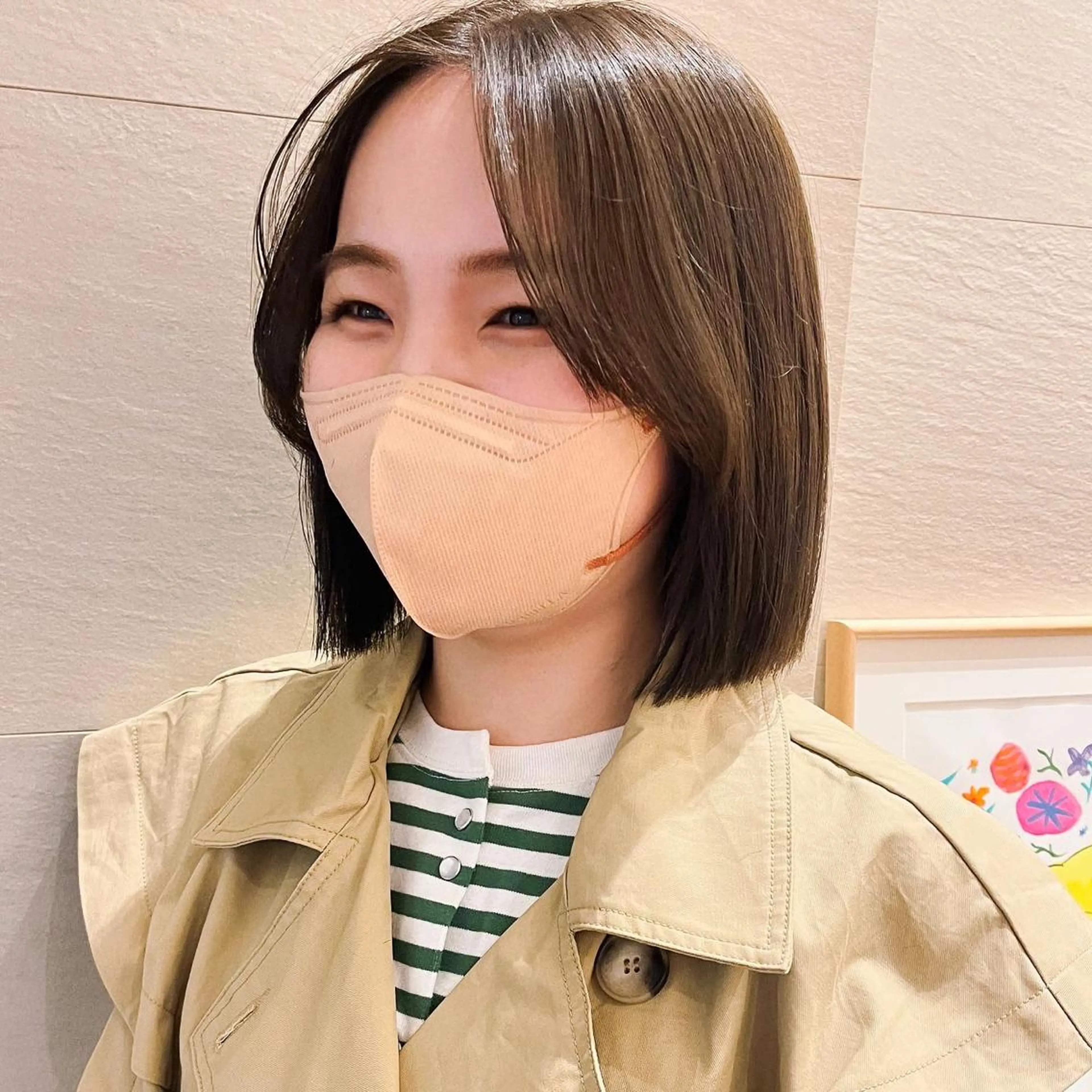 ショート カラー 🌱小顔ヘア/ボブ ミディアム/双葉🌱のヘアスタイル