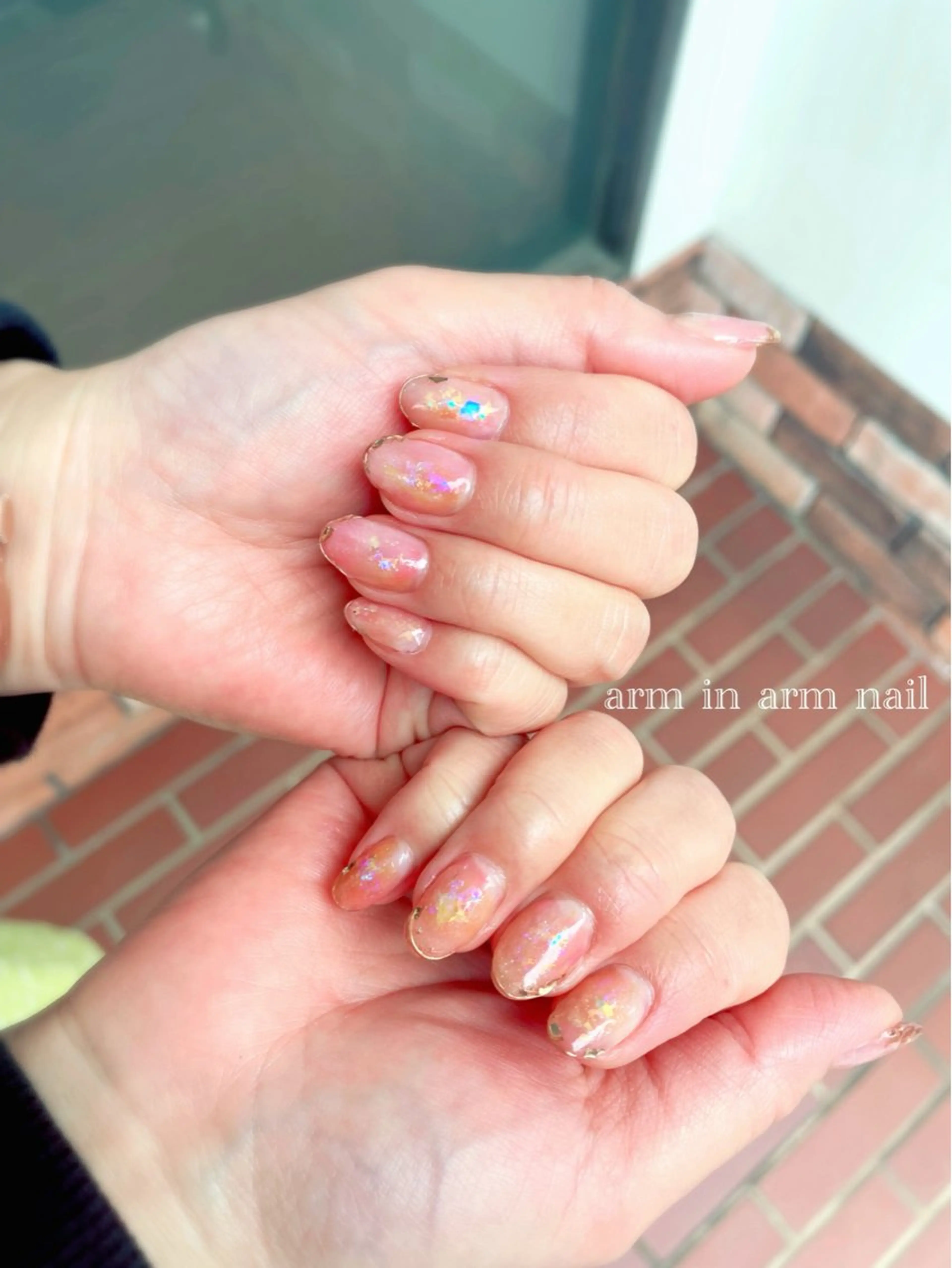 ネイル arm in arm ︎✿Yamamotoのマツエク・マツパデザイン