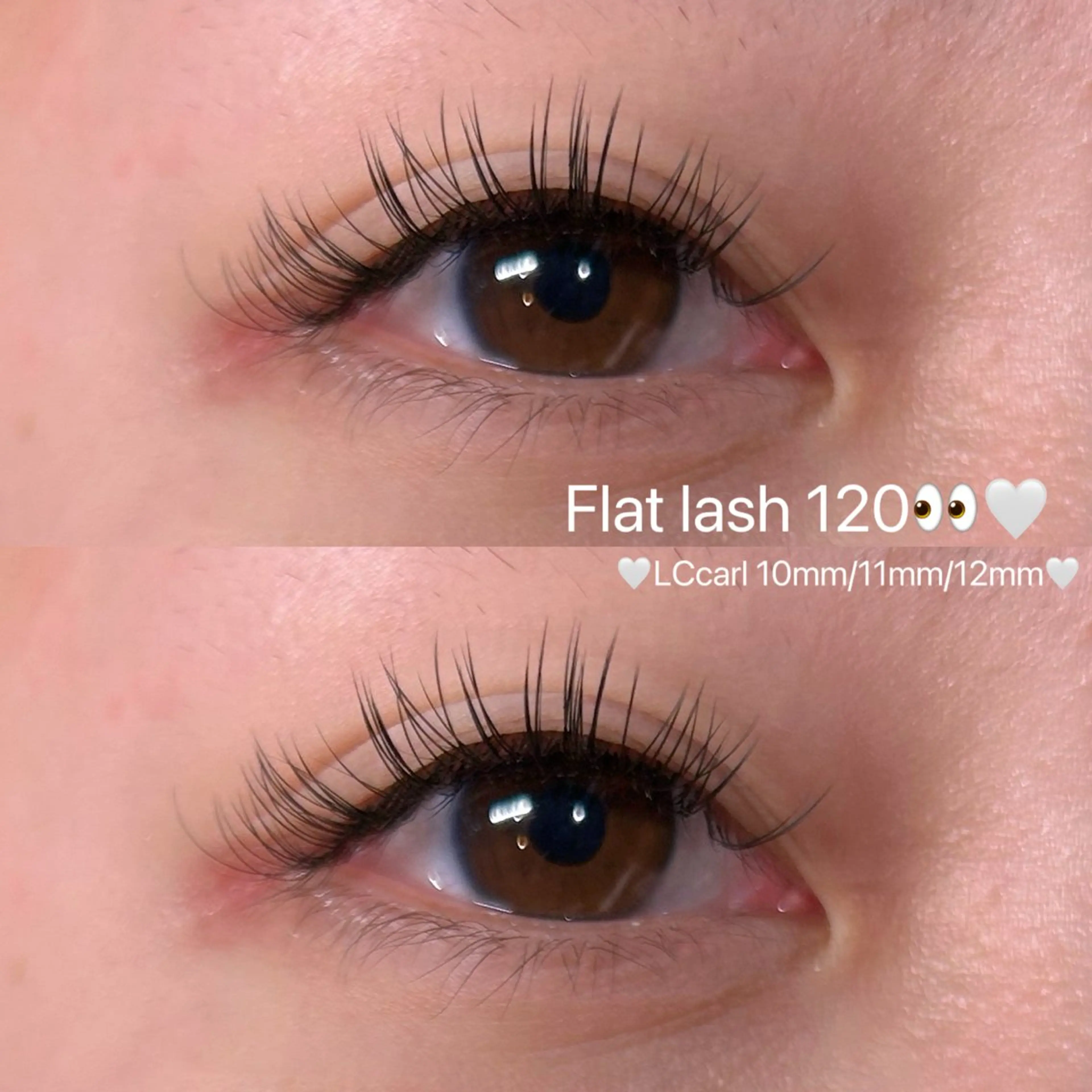 マツエク・マツパ 萩原 夕梨のマツエク・マツパデザイン