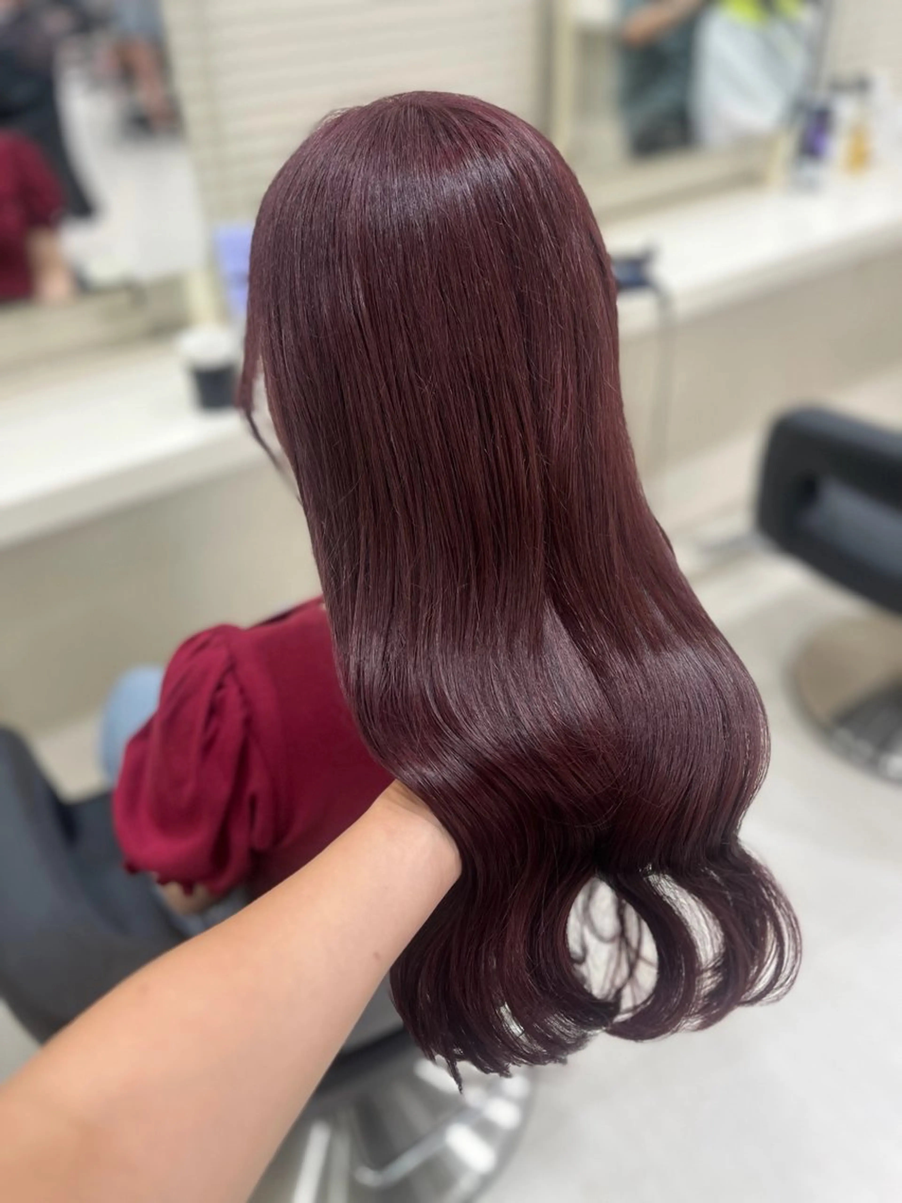 カラー ヘアカラー 暖色ガーリーヘア🎀 MEARI🩰のヘアスタイル