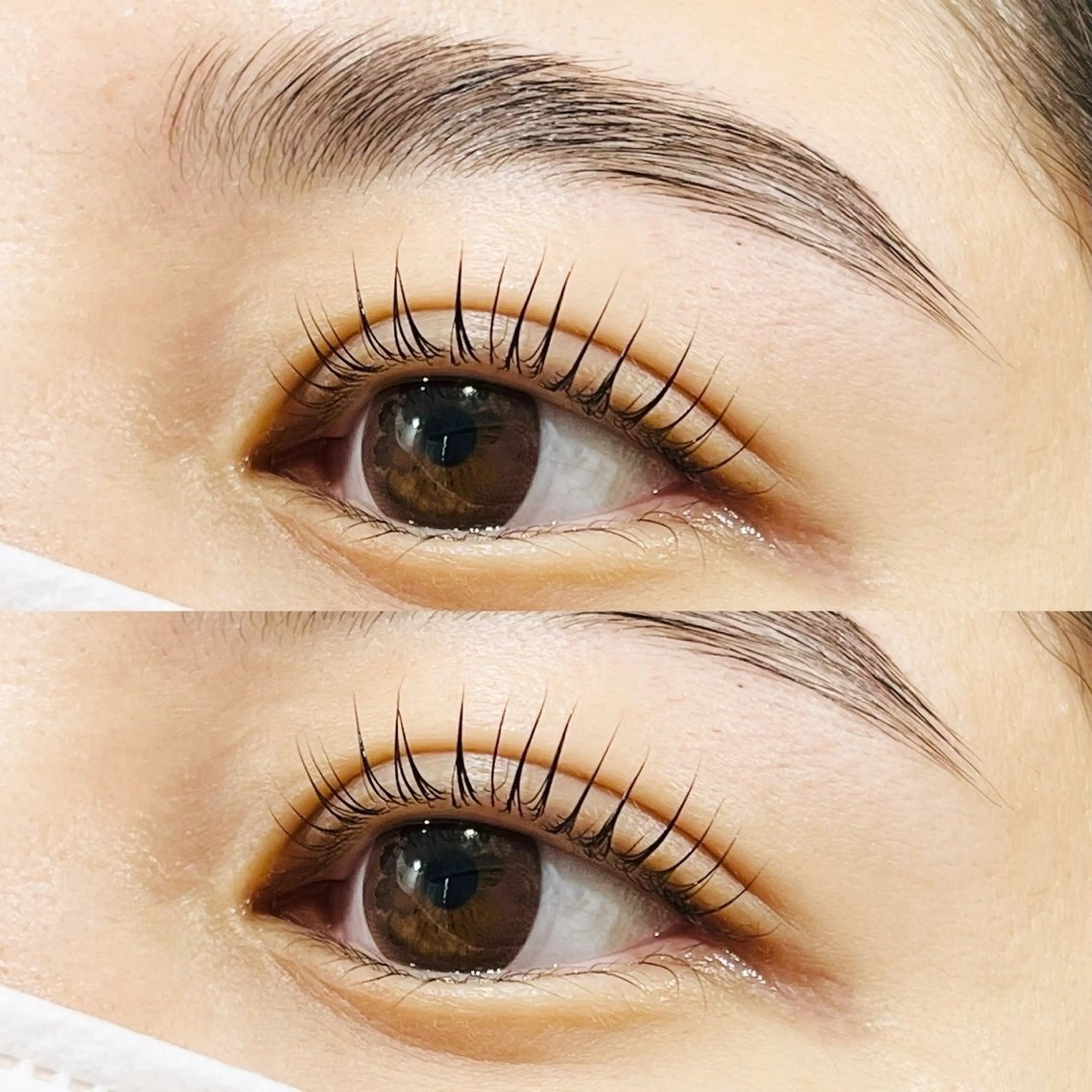 マツエク・マツパ 一重×まつ毛パーマ マツパ eyelash&nail theB所属・高尾 ちなみのマツエク・マツパデザイン