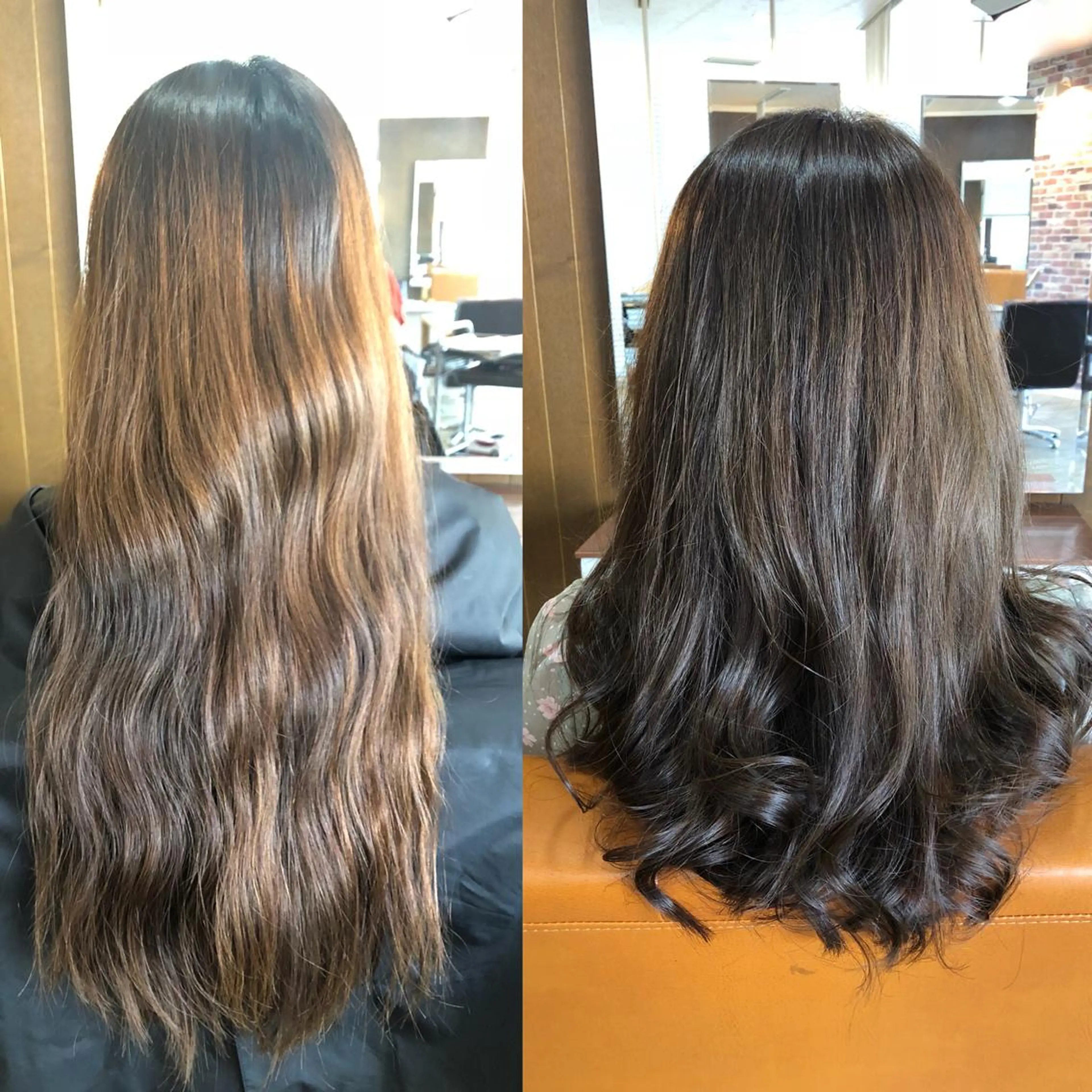 セミロング 川本 あゆのヘアスタイル