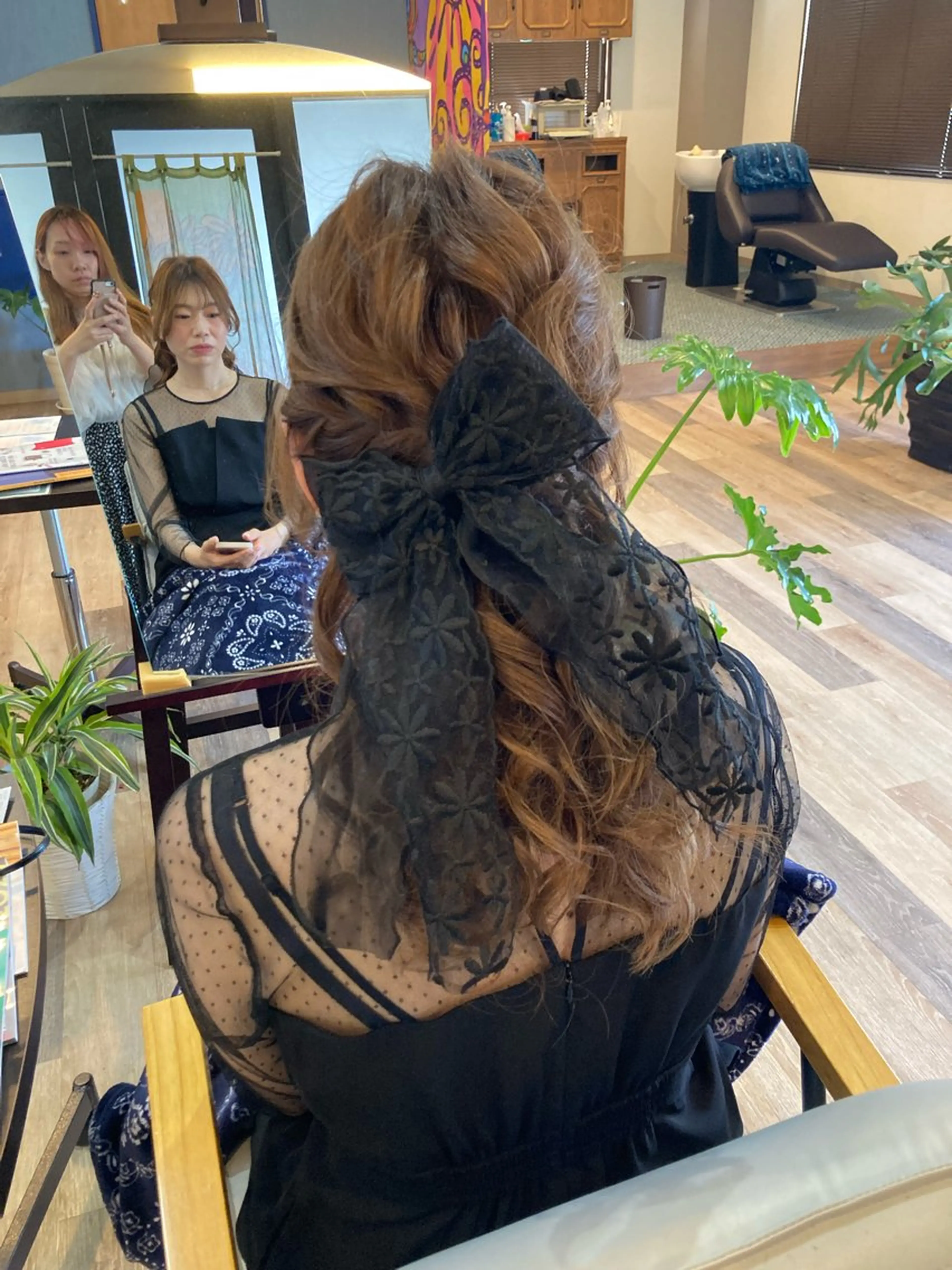 ロング ヘアセット 中野 紹江のマツエク・マツパデザイン