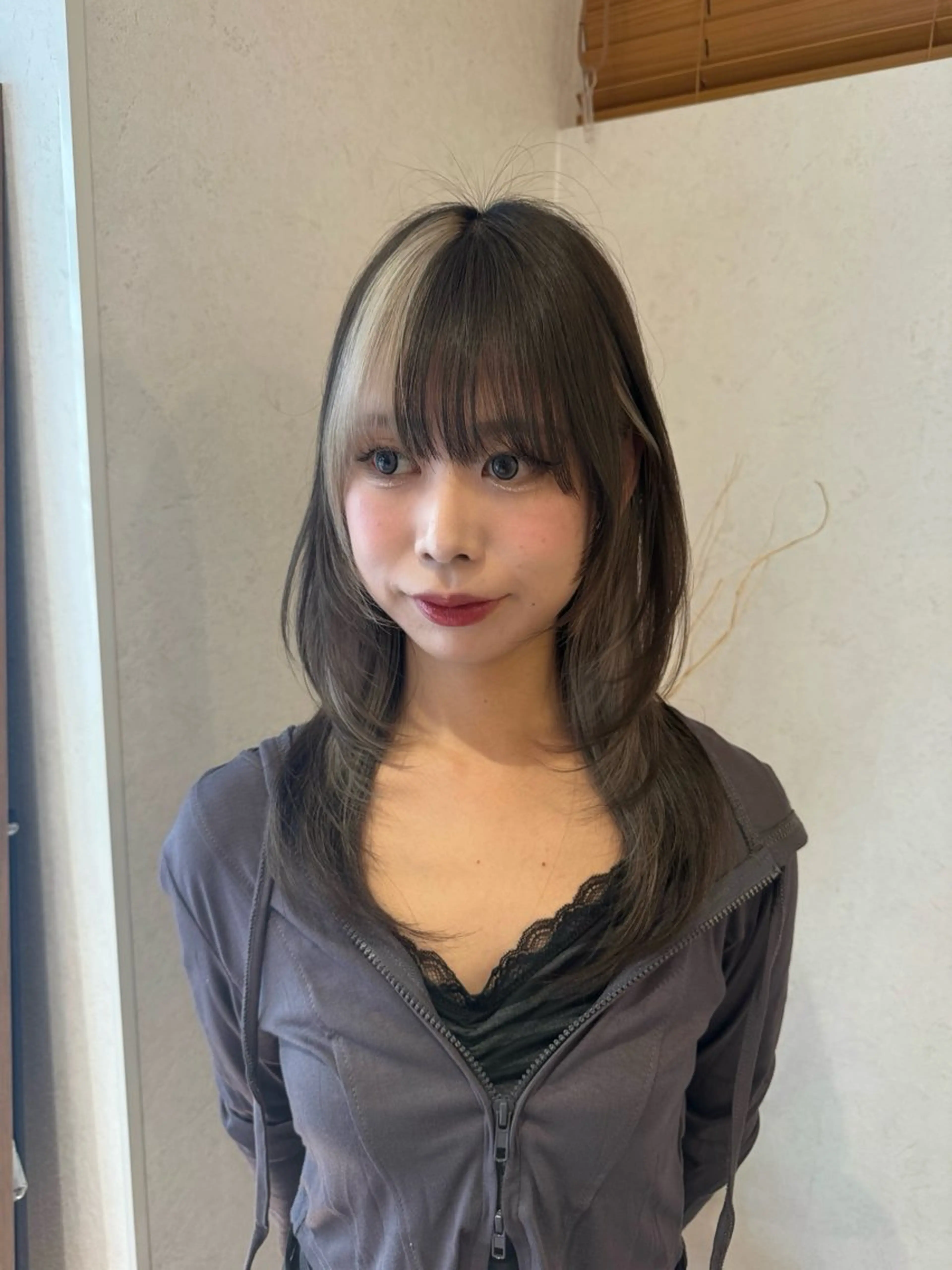 セミロング カラー ヘアカラー トリートメント レイヤー/似合わせ/ yuan⟡.·のヘアスタイル