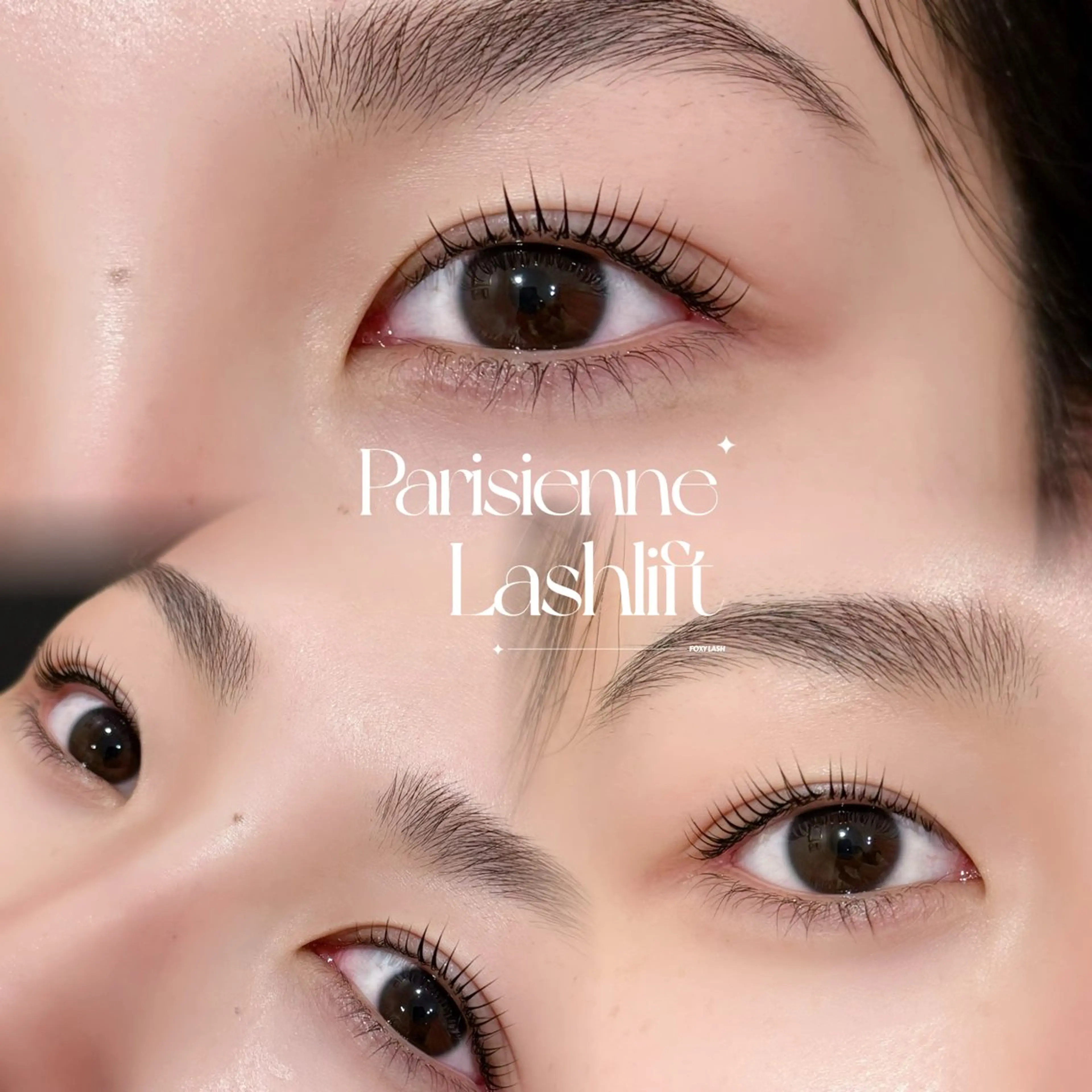 マツエク・マツパ パリジェンヌラッシュリフト FOXYLASH Hataiのマツエク・マツパデザイン