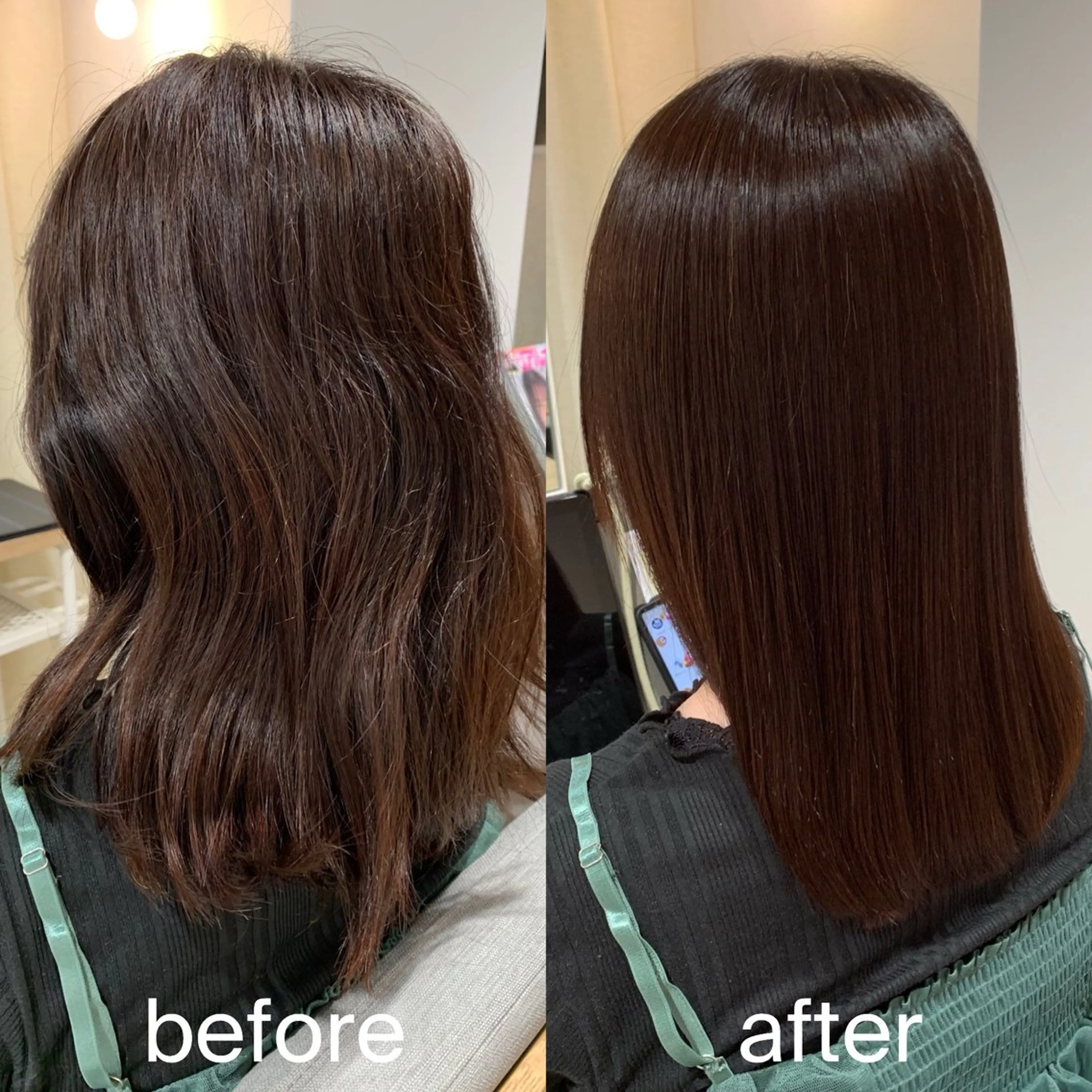 セミロング 髪質改善のプロ☘️ 二村祐輝のヘアスタイル