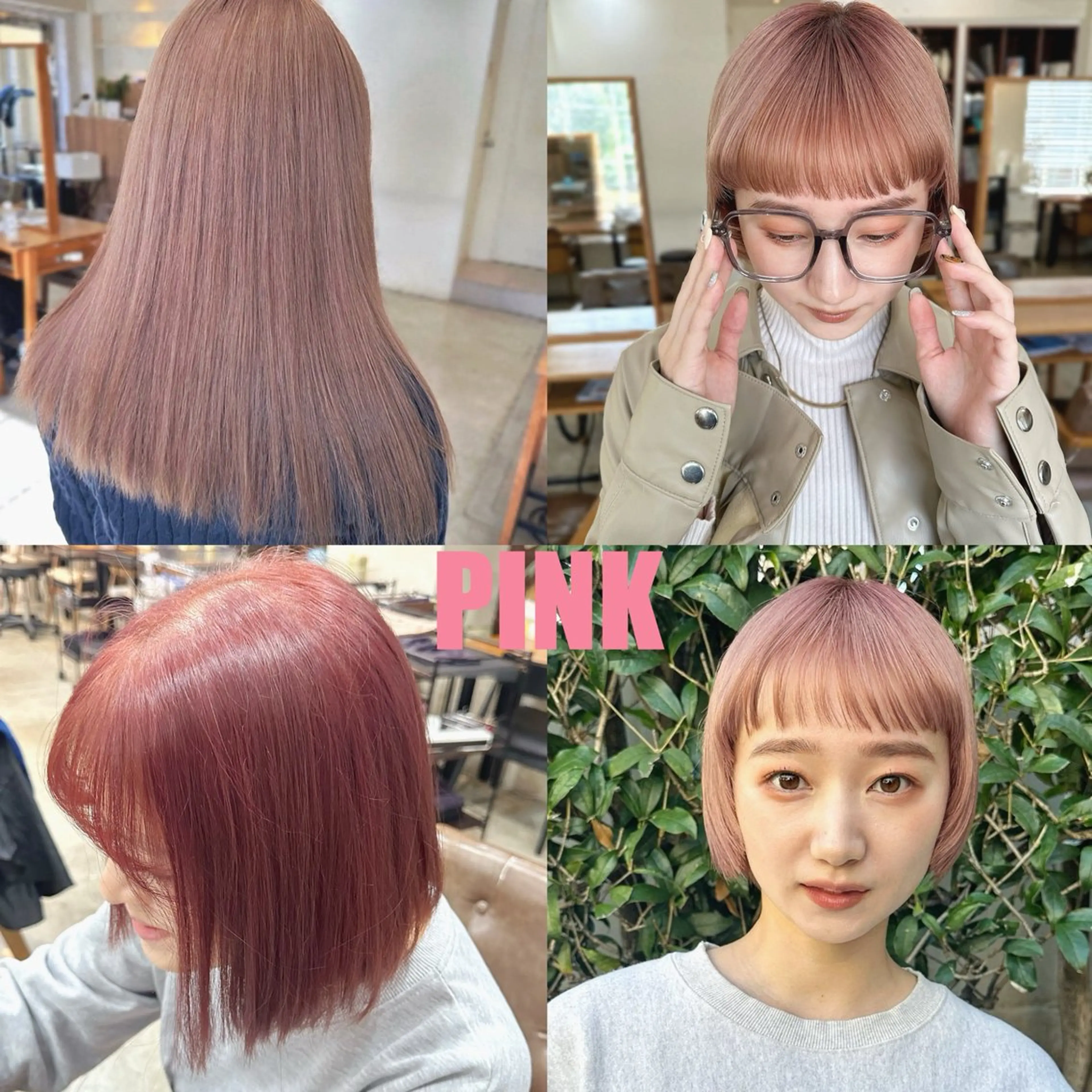 カラー ❤️アヤカ Wカラー ボブ レイヤー❤️のヘアスタイル