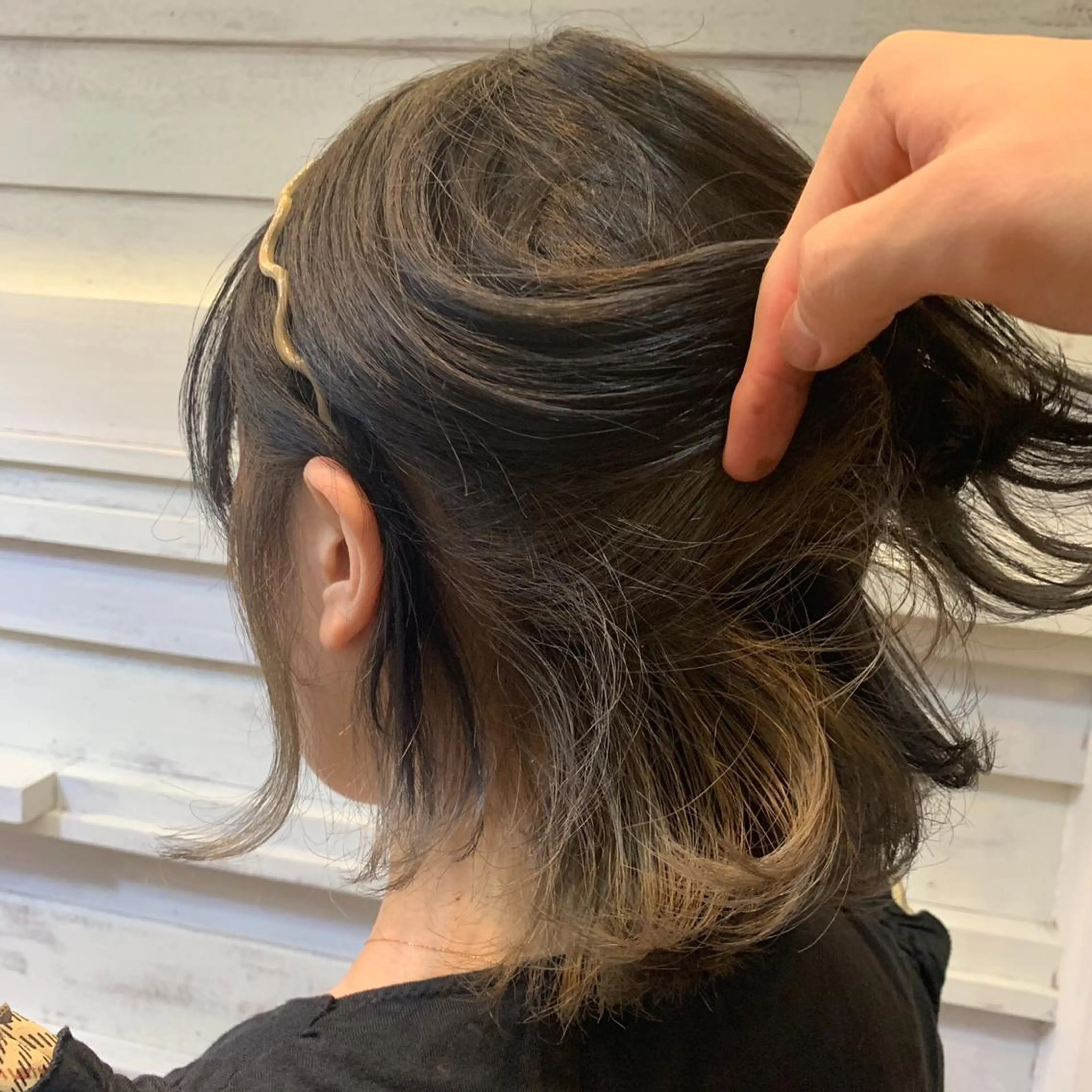 ミディアム DOMI所属・カラー特化美容師 💎EIKI💎のヘアスタイル