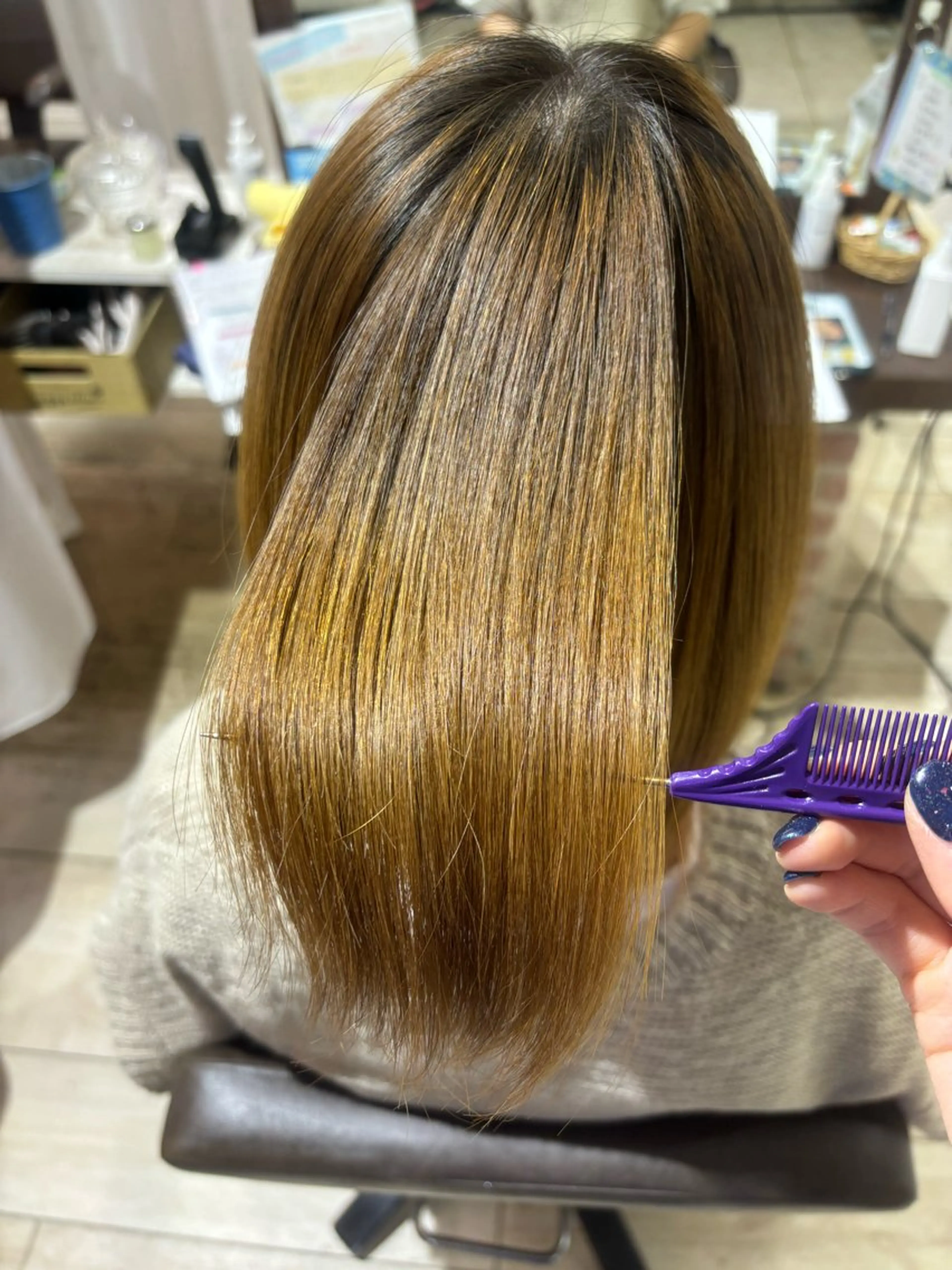 ショート トリートメント もり はなののヘアスタイル