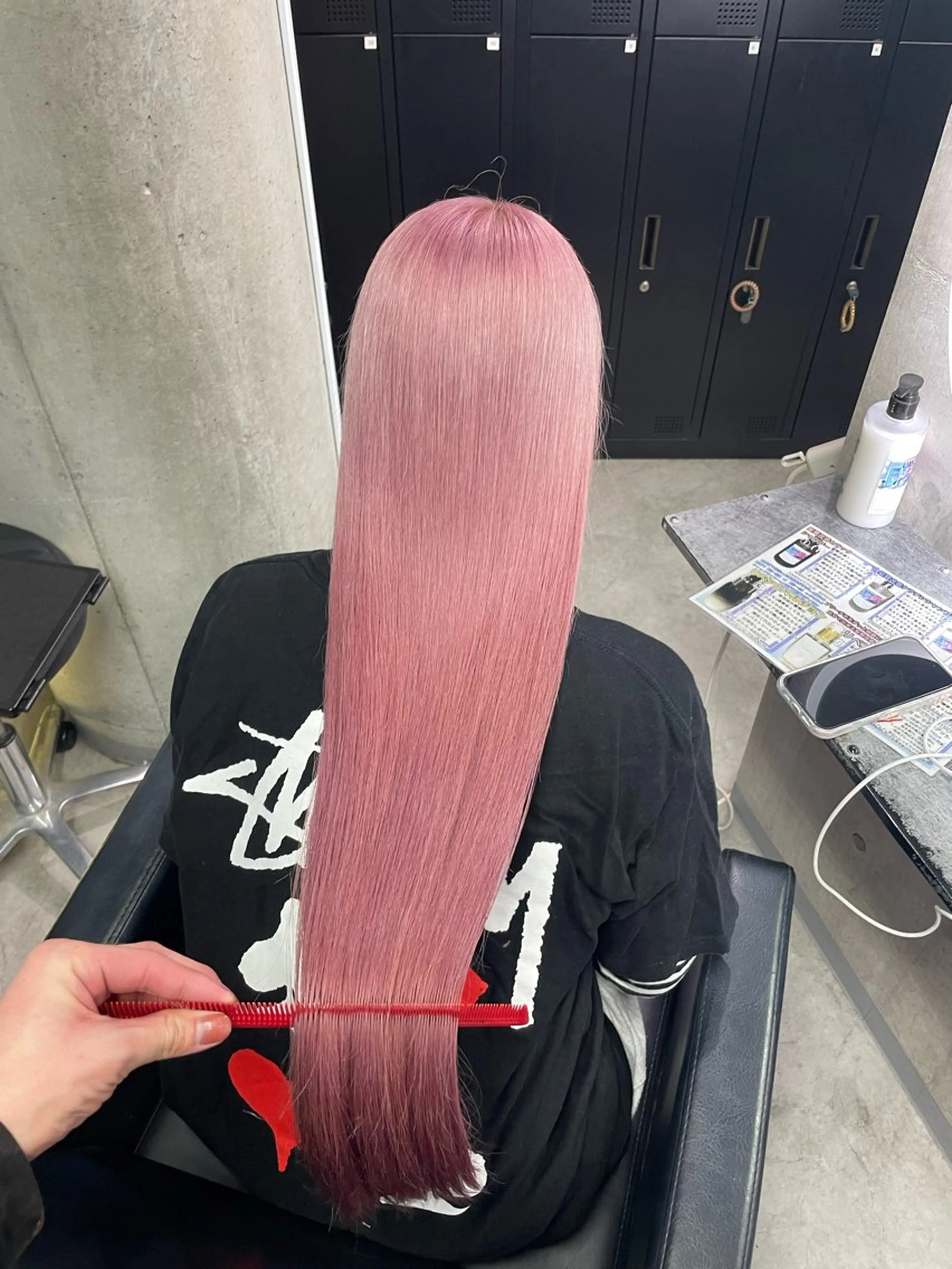 ロング カラー ピンクカラー ヘアカラー トリートメント ヘアセット 🌟ブリーチ/ボブ/ レイヤー渋谷☀️のヘアスタイル