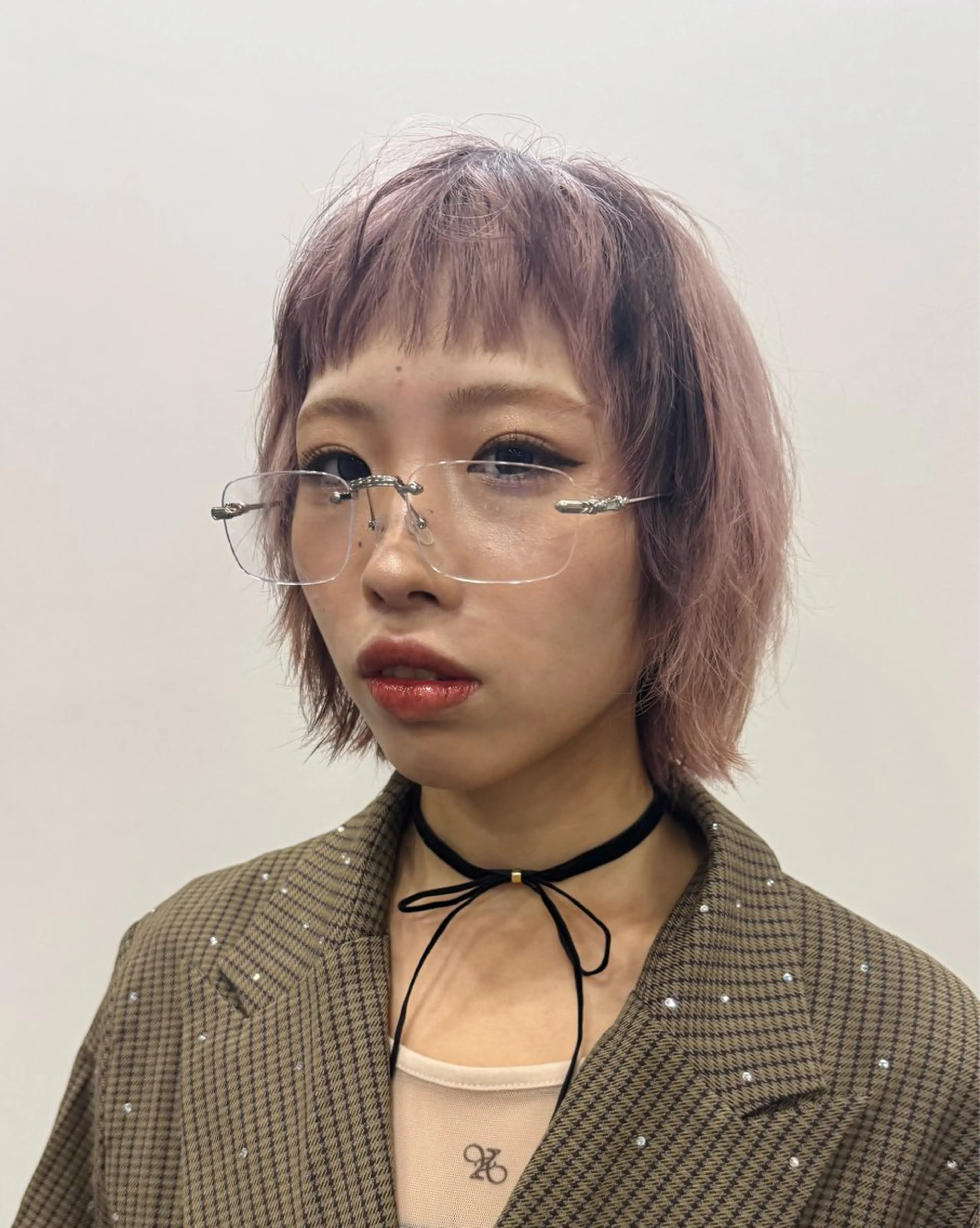 ショート カラー 🫧🎀SARA/ 艶カラー/金山💓のヘアスタイル