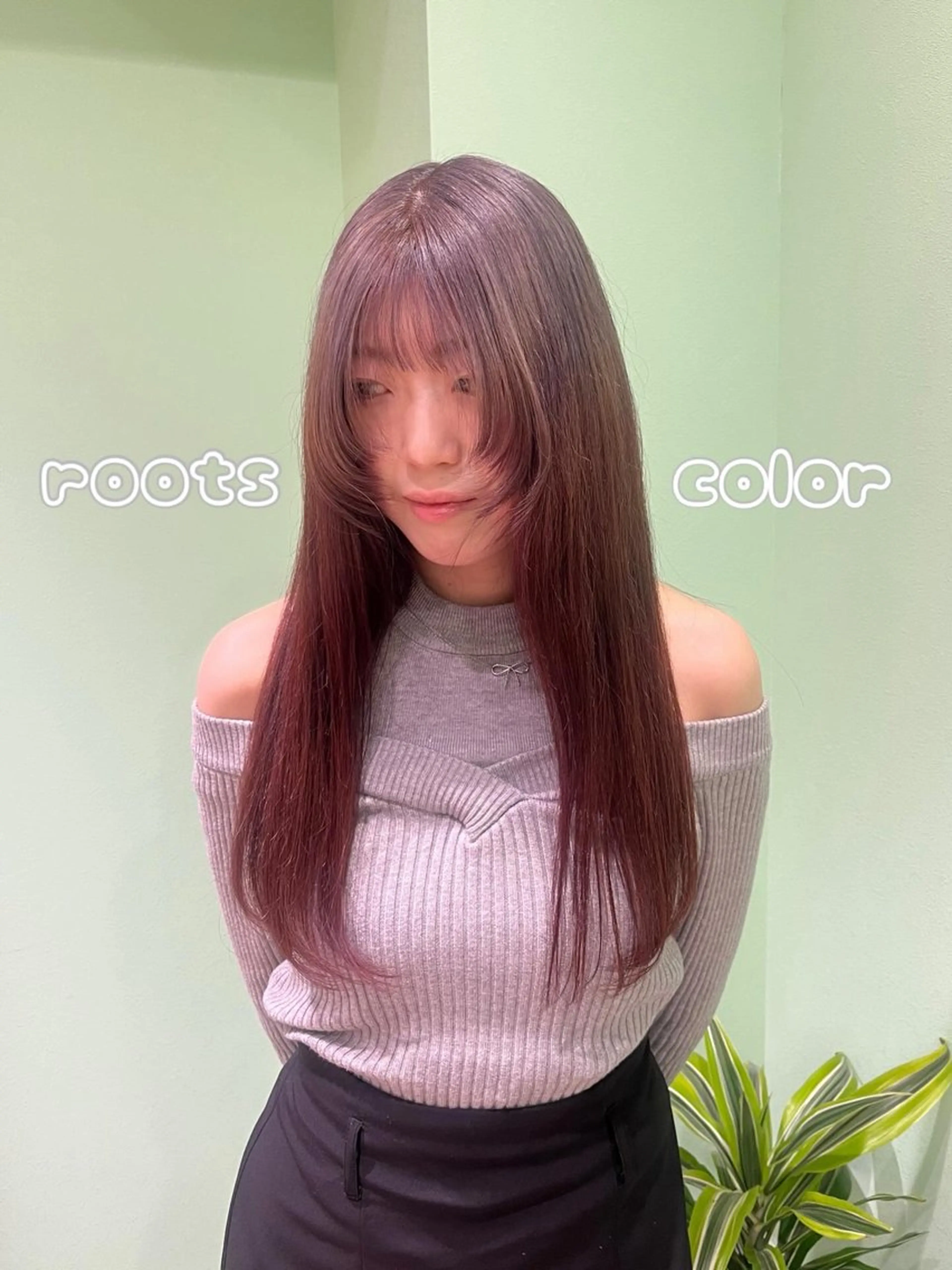 ロング カラー デザインカラー ヘアカラー 横浜/デザインカラー 個性派ヘアメ/まこのヘアスタイル