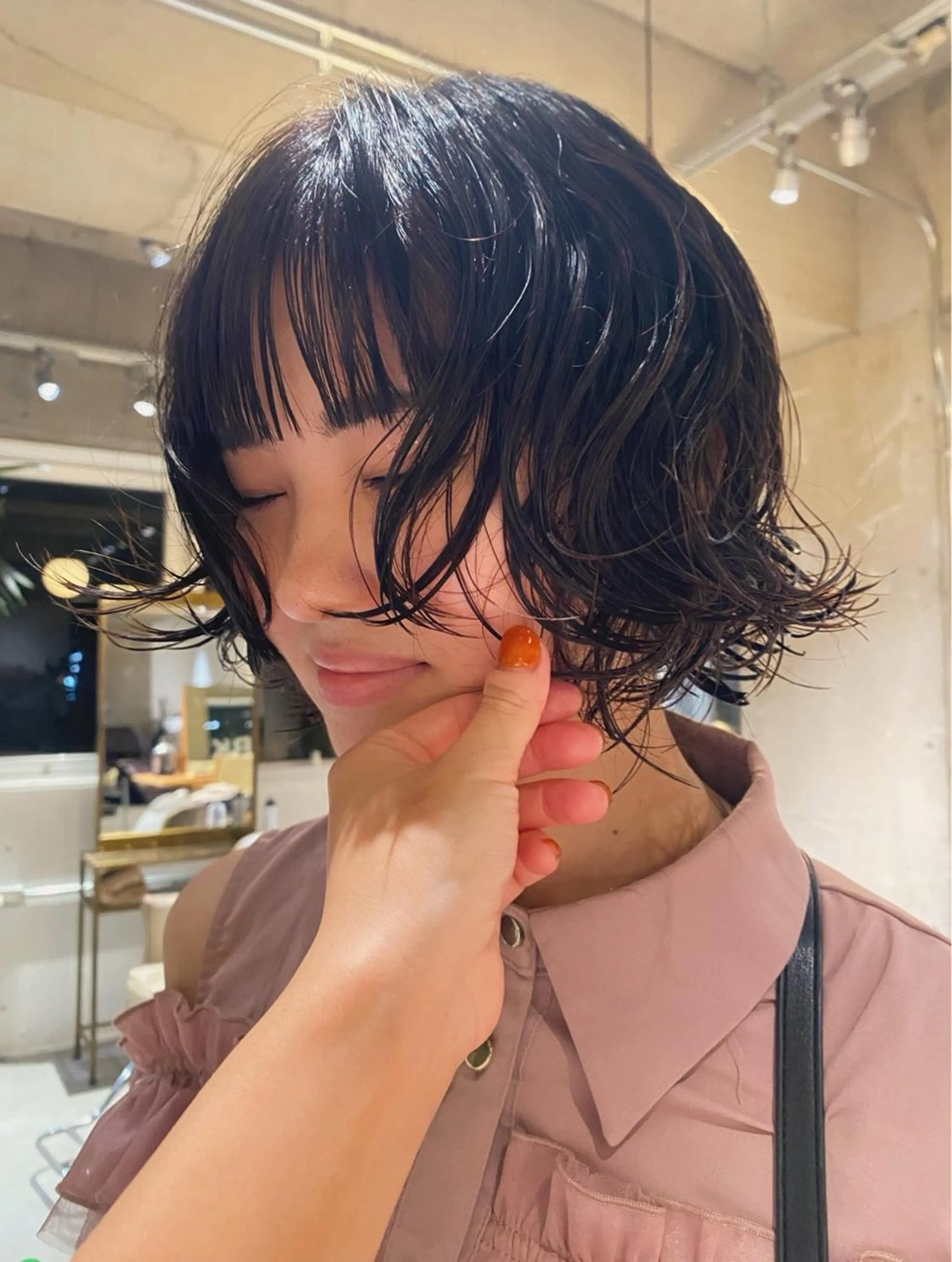 パーマ ボブ PARK　枝元 みうのヘアスタイル