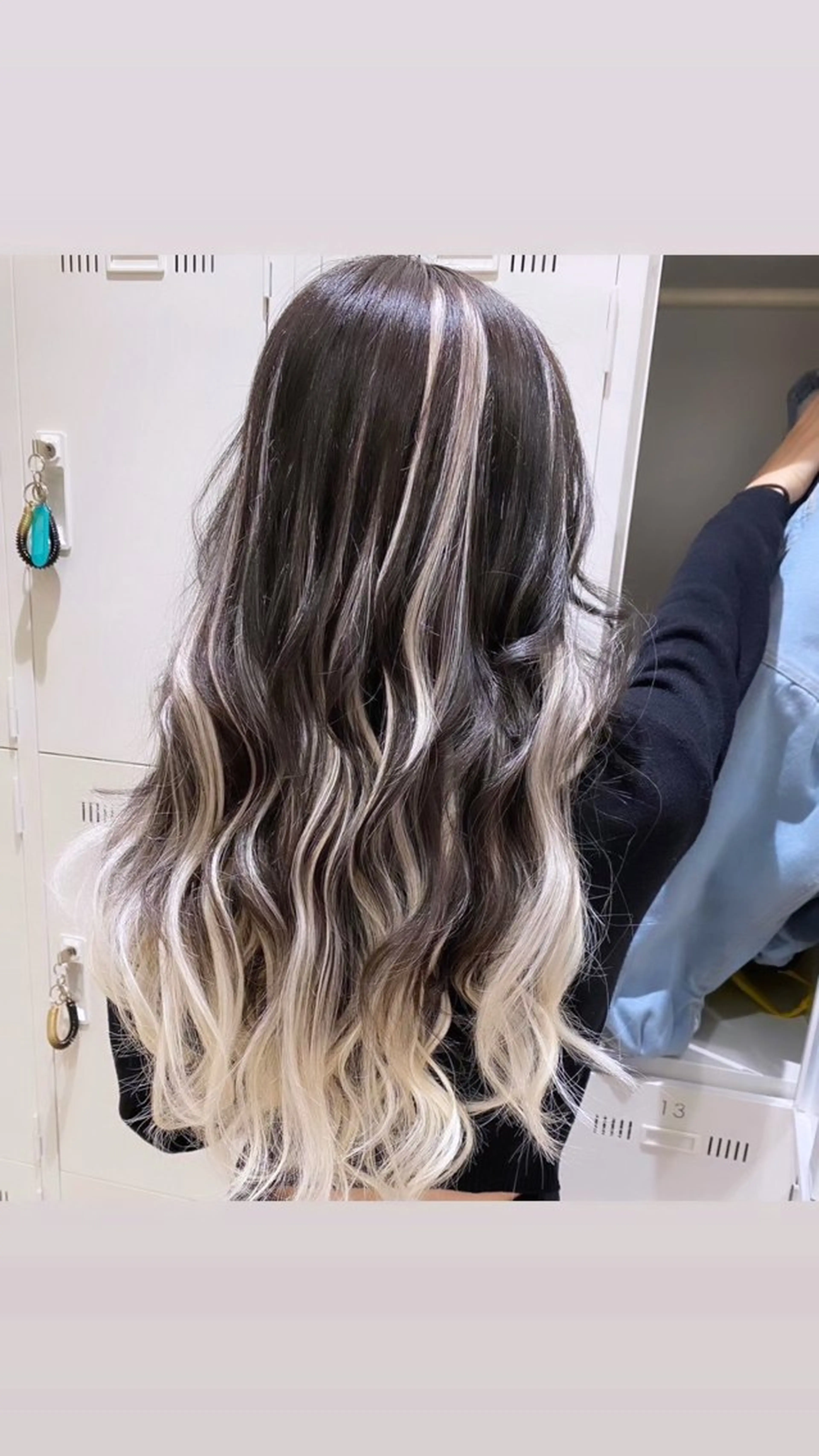 ロング エクステ ハイライト エクステ 藤沢艶カラー/ 藤沢エクステ/魁心のヘアスタイル