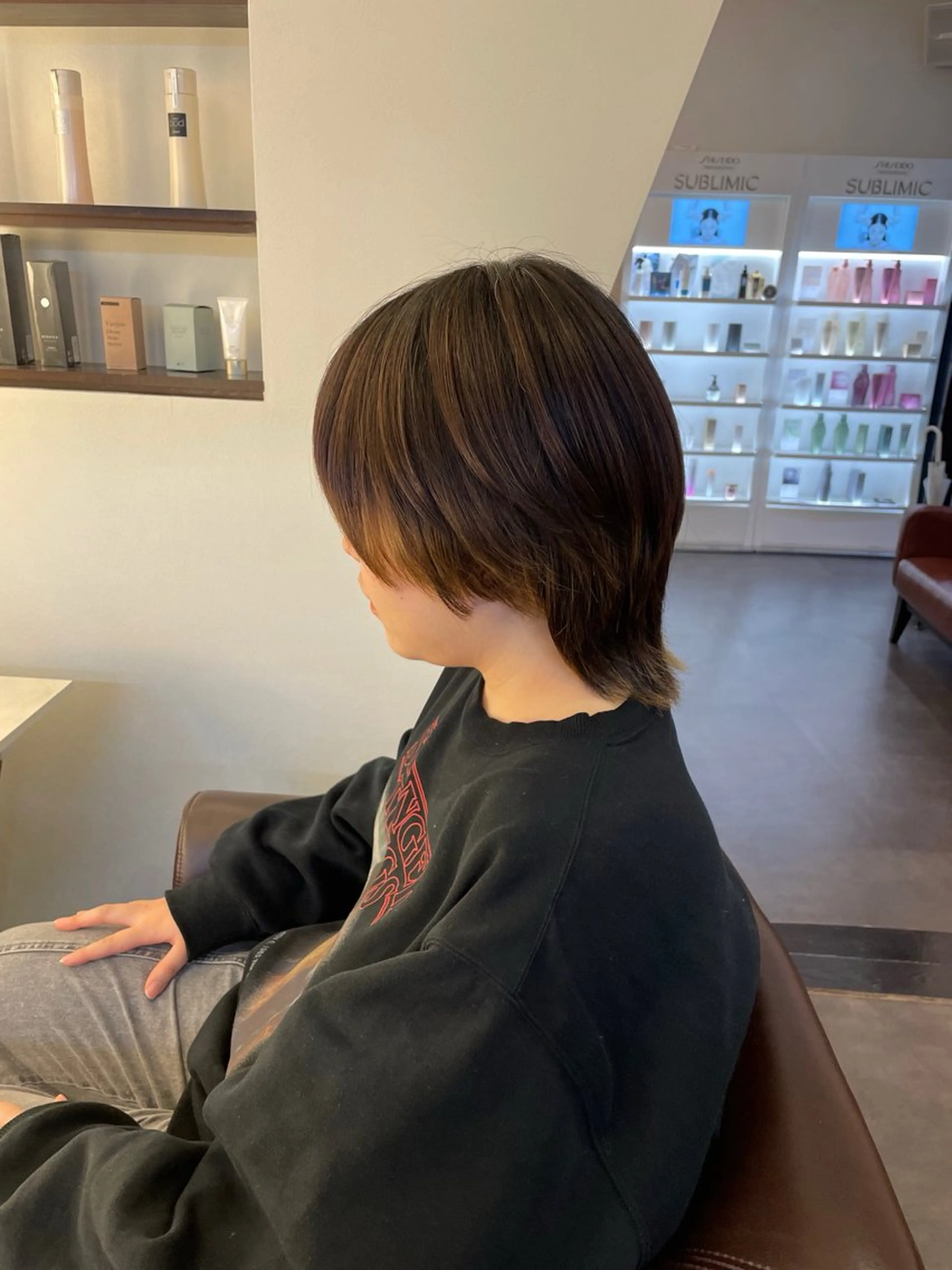 ショート フレアジェネラス所属・堀 綾花のヘアスタイル