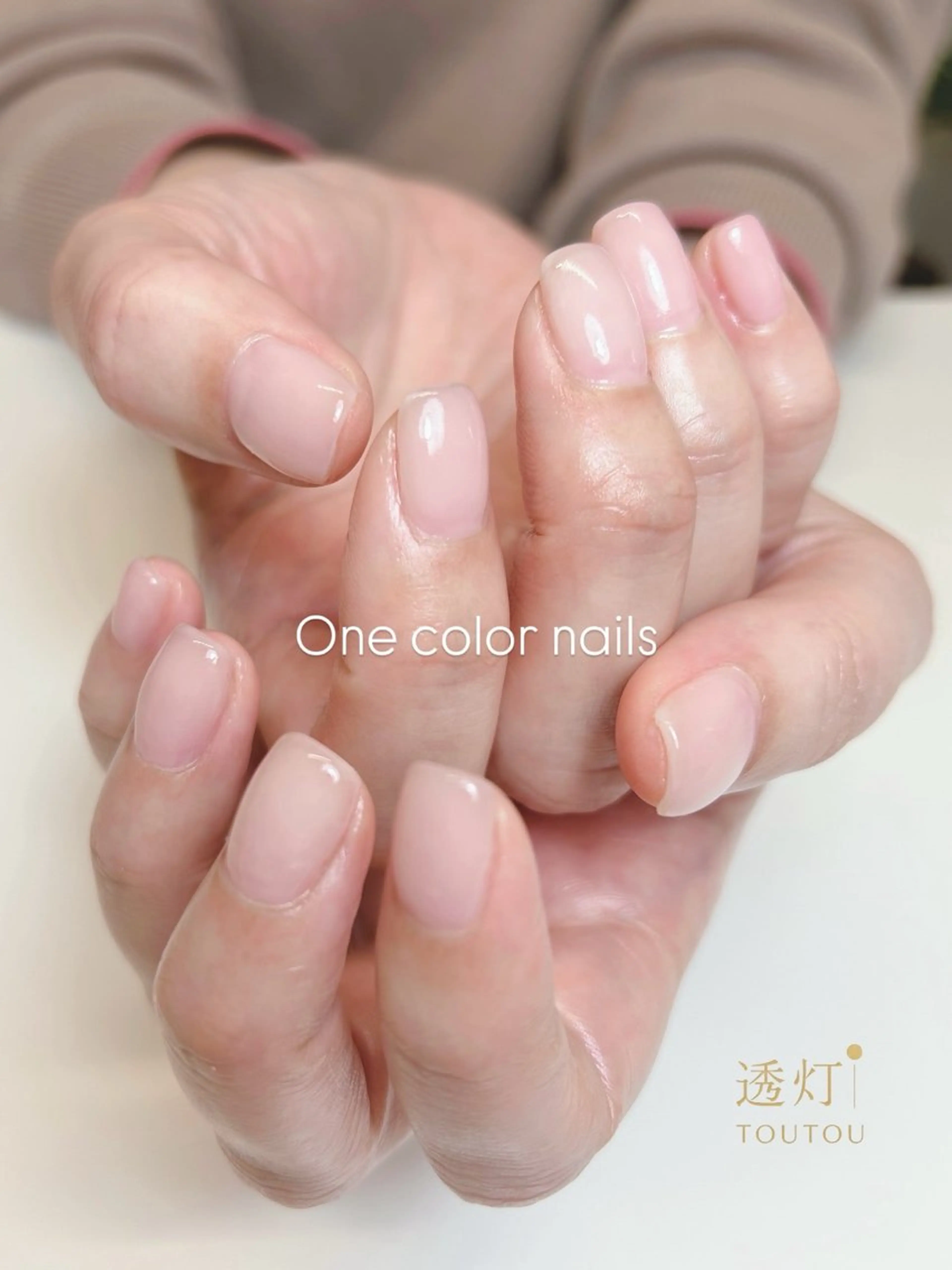 ネイル ハンドネイル 透灯 TOUTOU 🪄のネイルデザイン