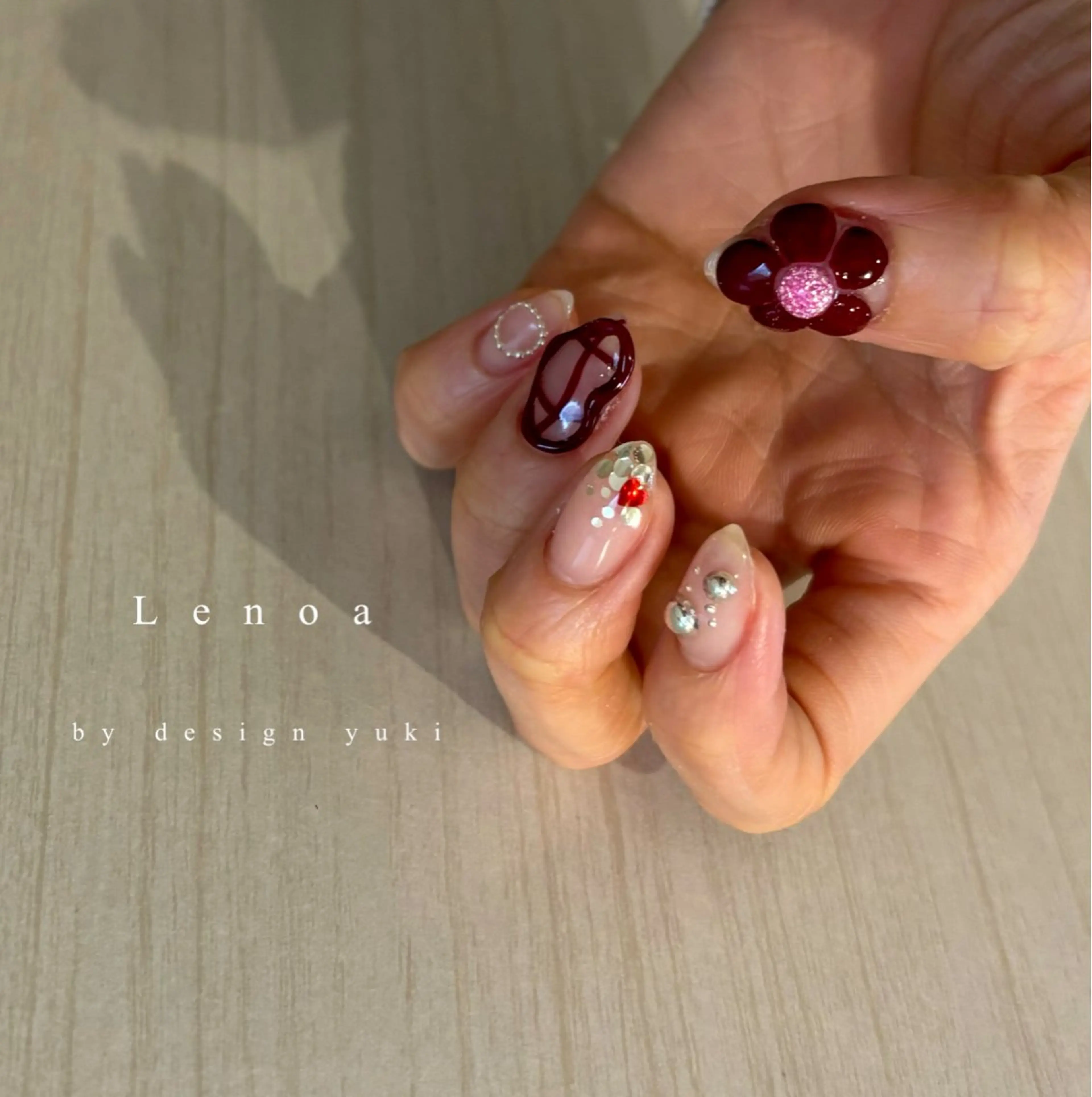 ネイル ハンドネイル Lenoa Yukiのネイルデザイン