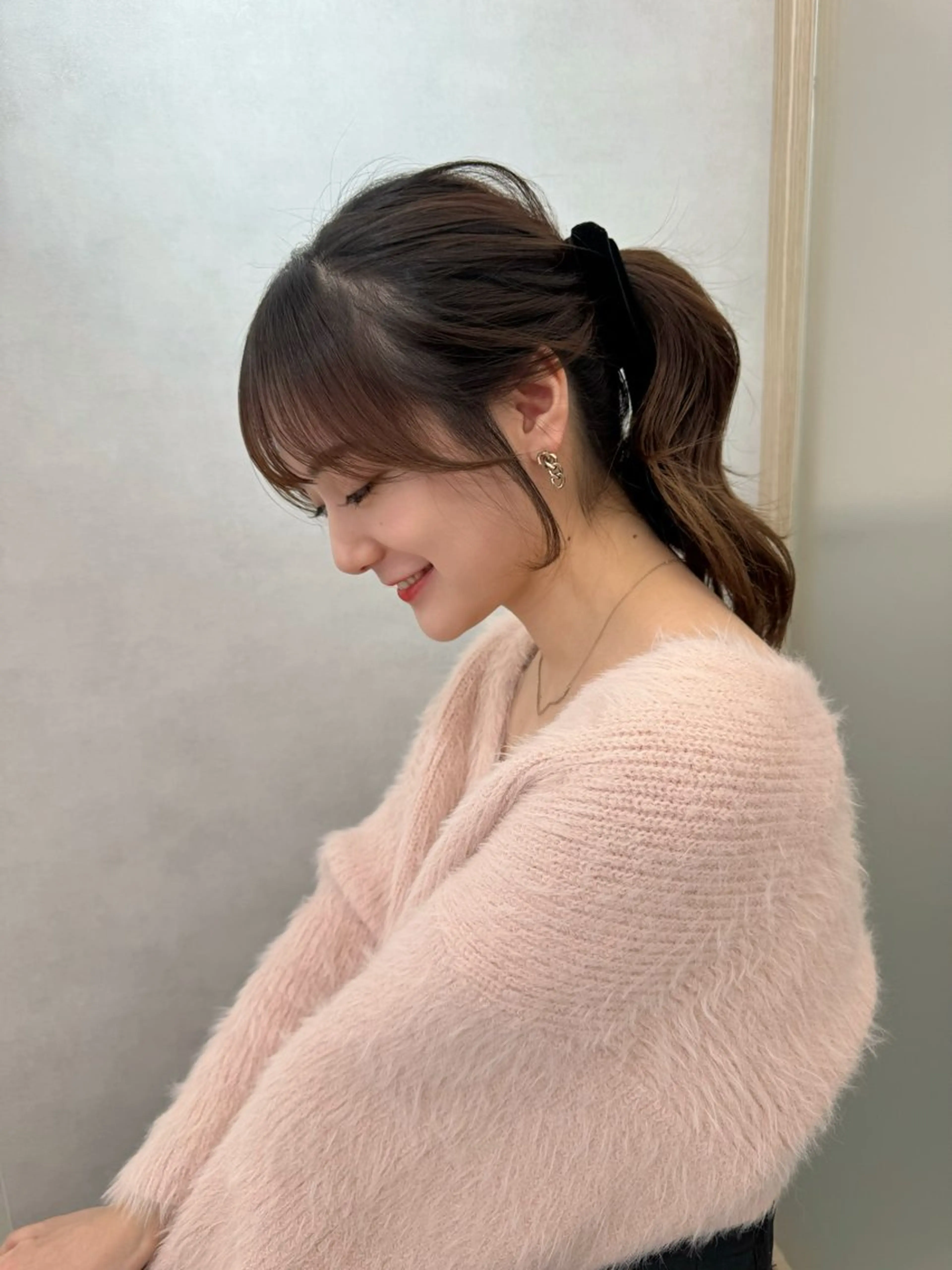 2回目以降🤍 前髪+顔周りカット+カラー 120分🎀補足ご確認下さい🎀の写真