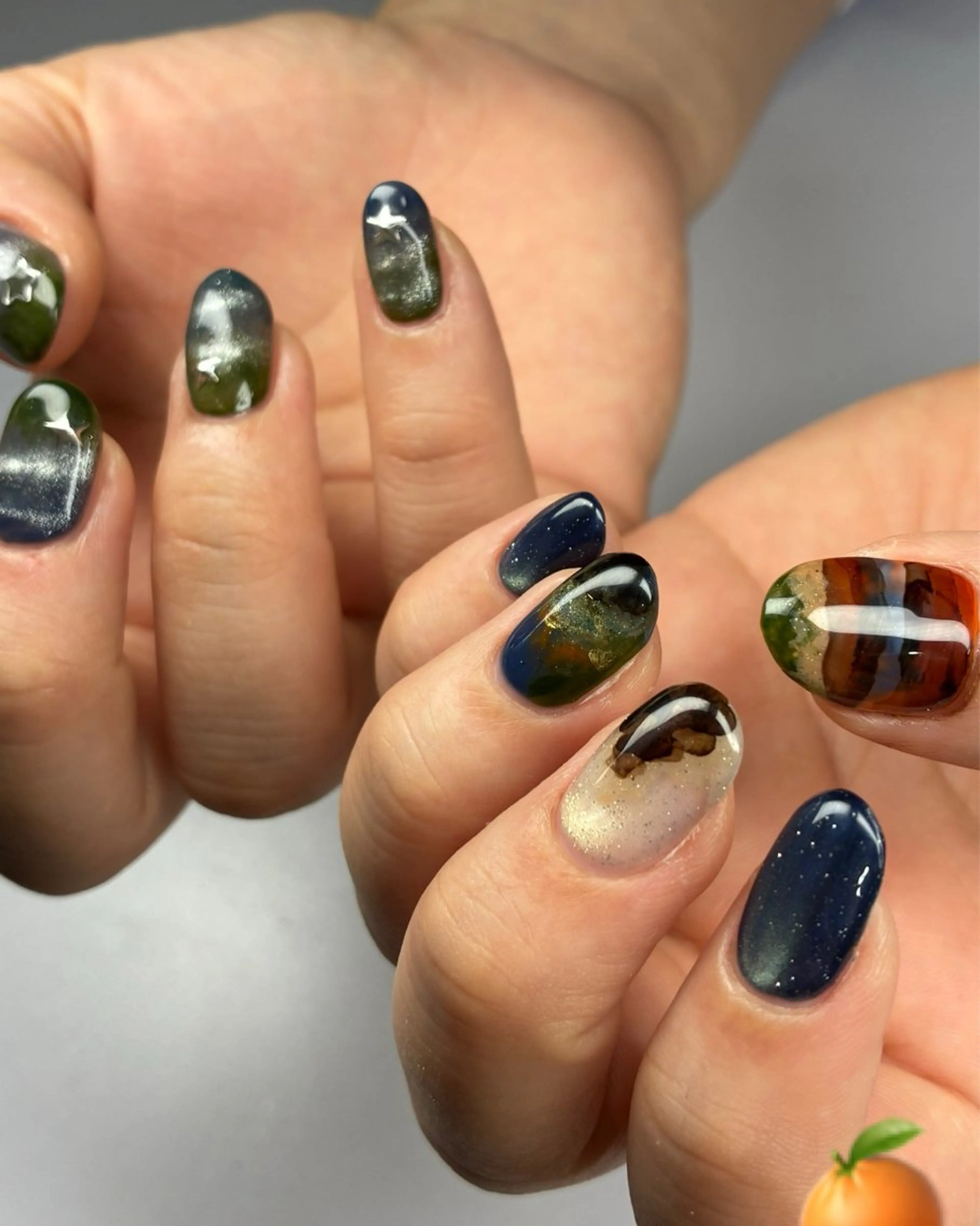 ネイル ニュアンスネイル MIKA 🍊のネイルデザイン